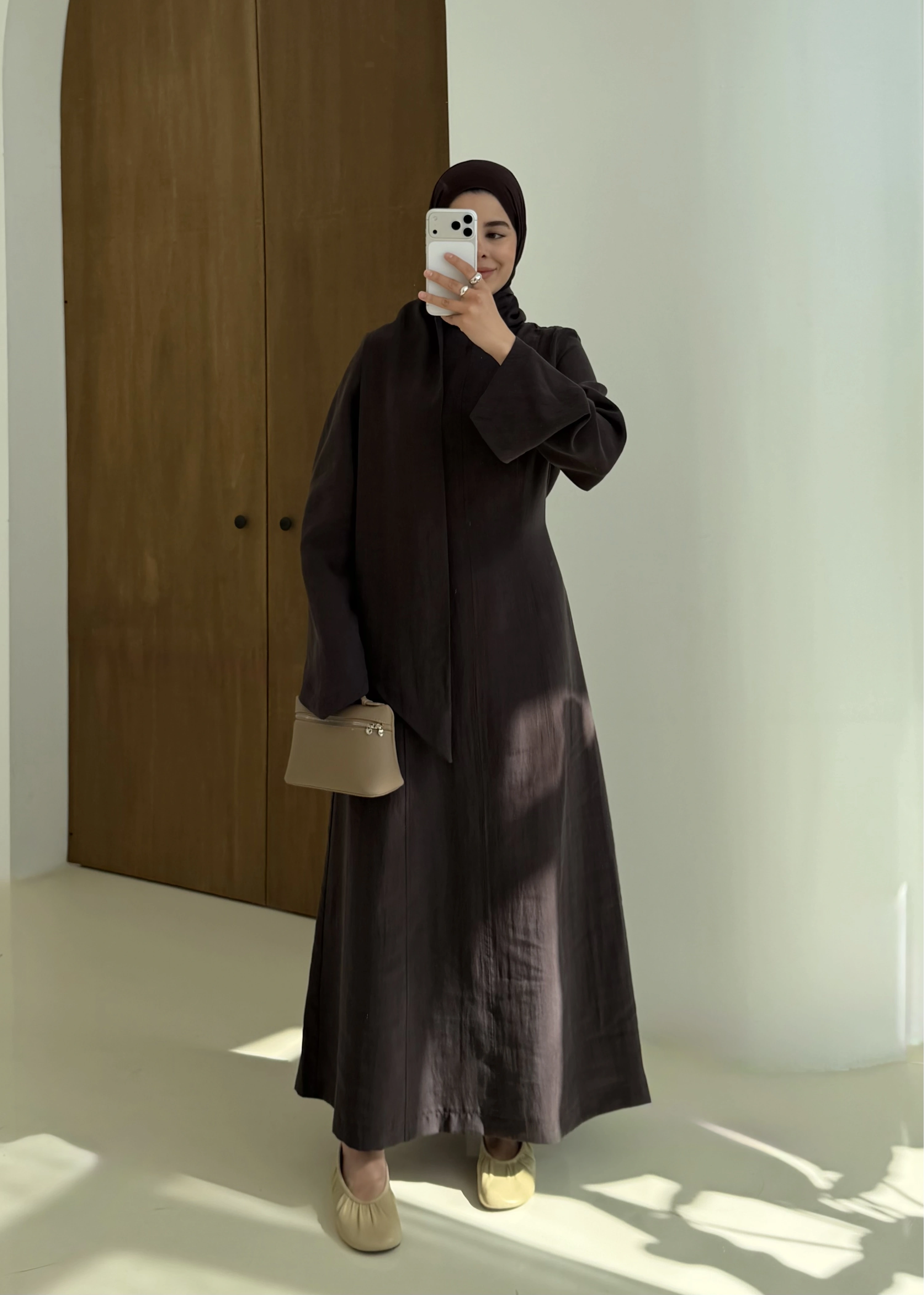 FREE ELBİSE MASSİMO kahve