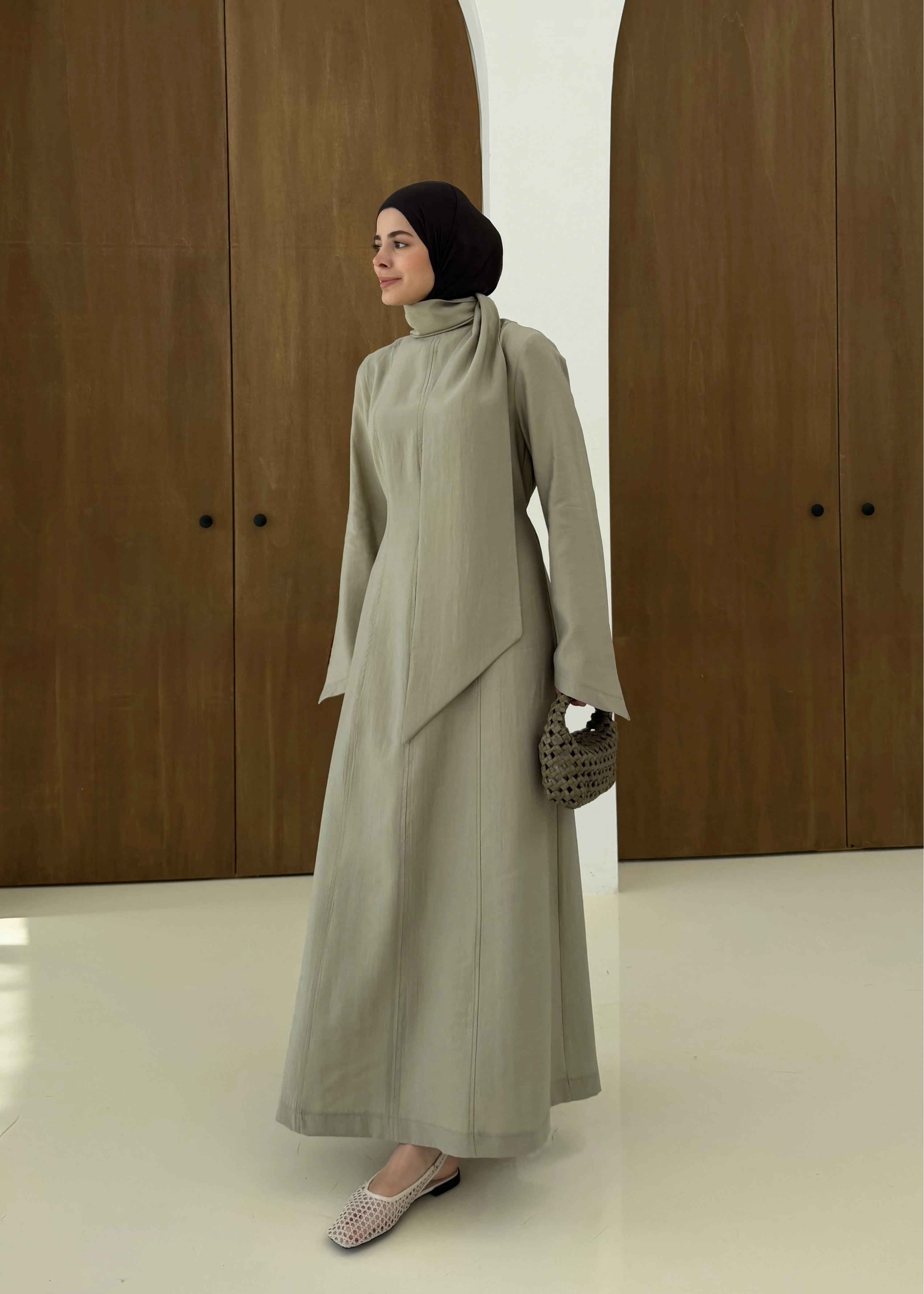 FREE ELBİSE MASSİMO mint