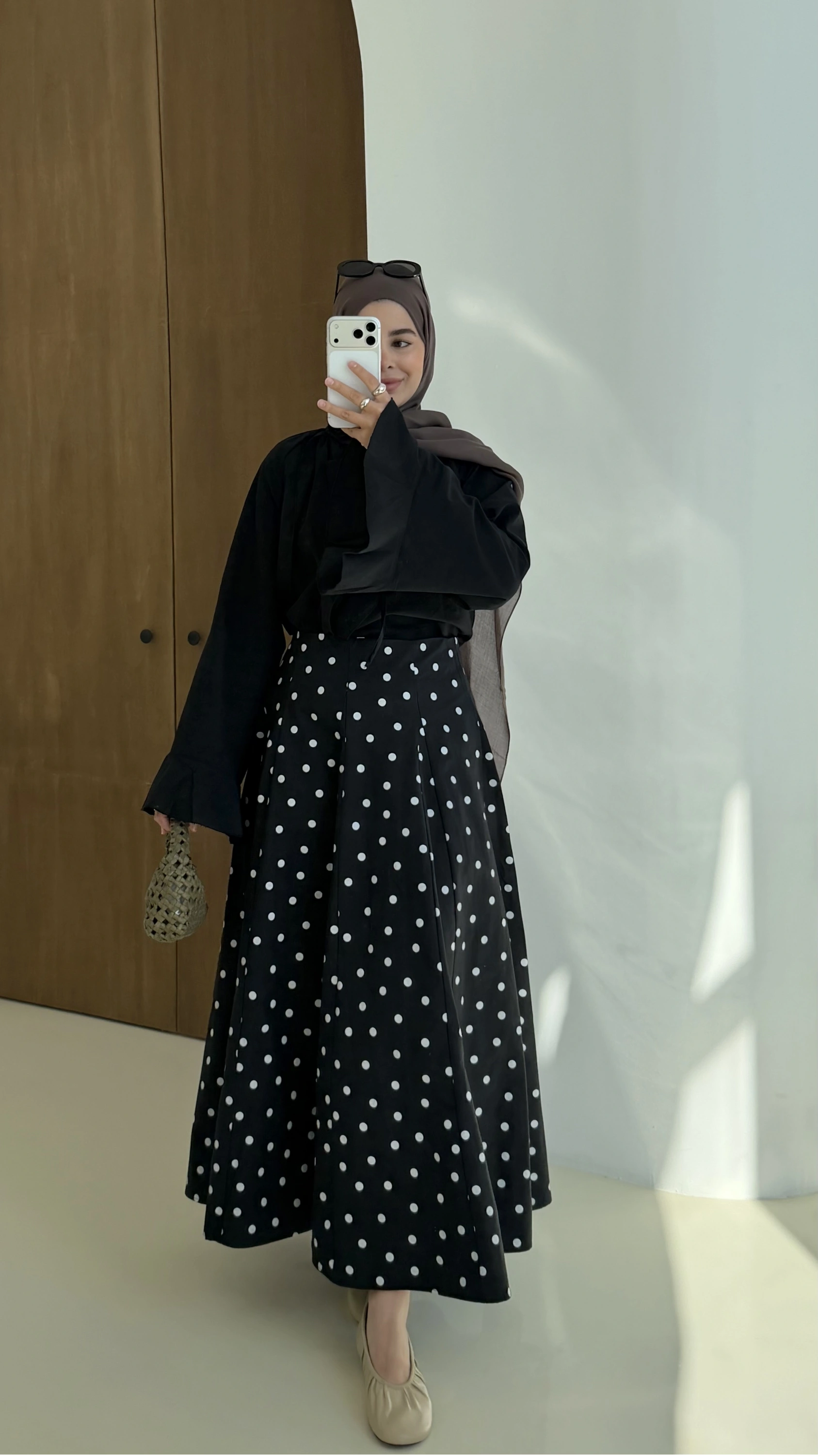 4414 PUANTİYE ETEK siyah