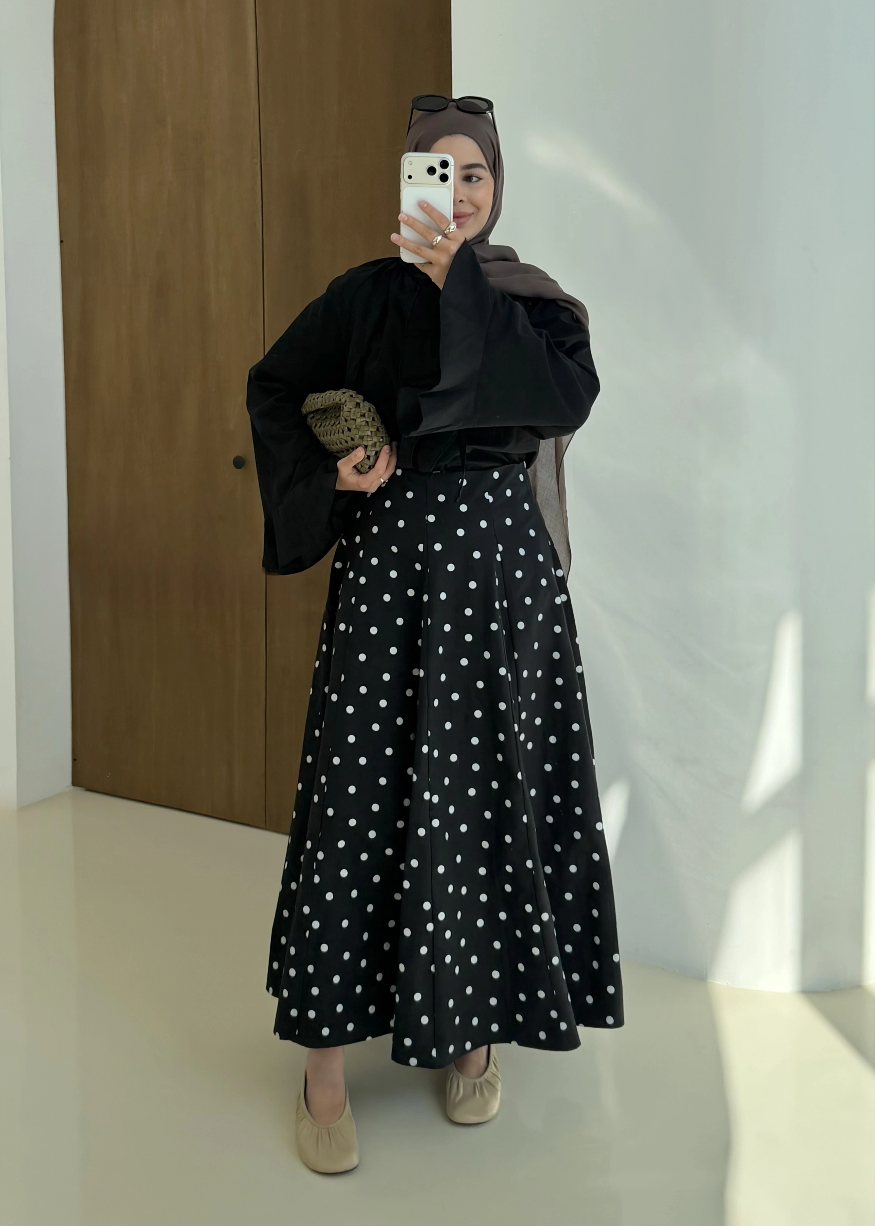 4414 PUANTİYE ETEK siyah