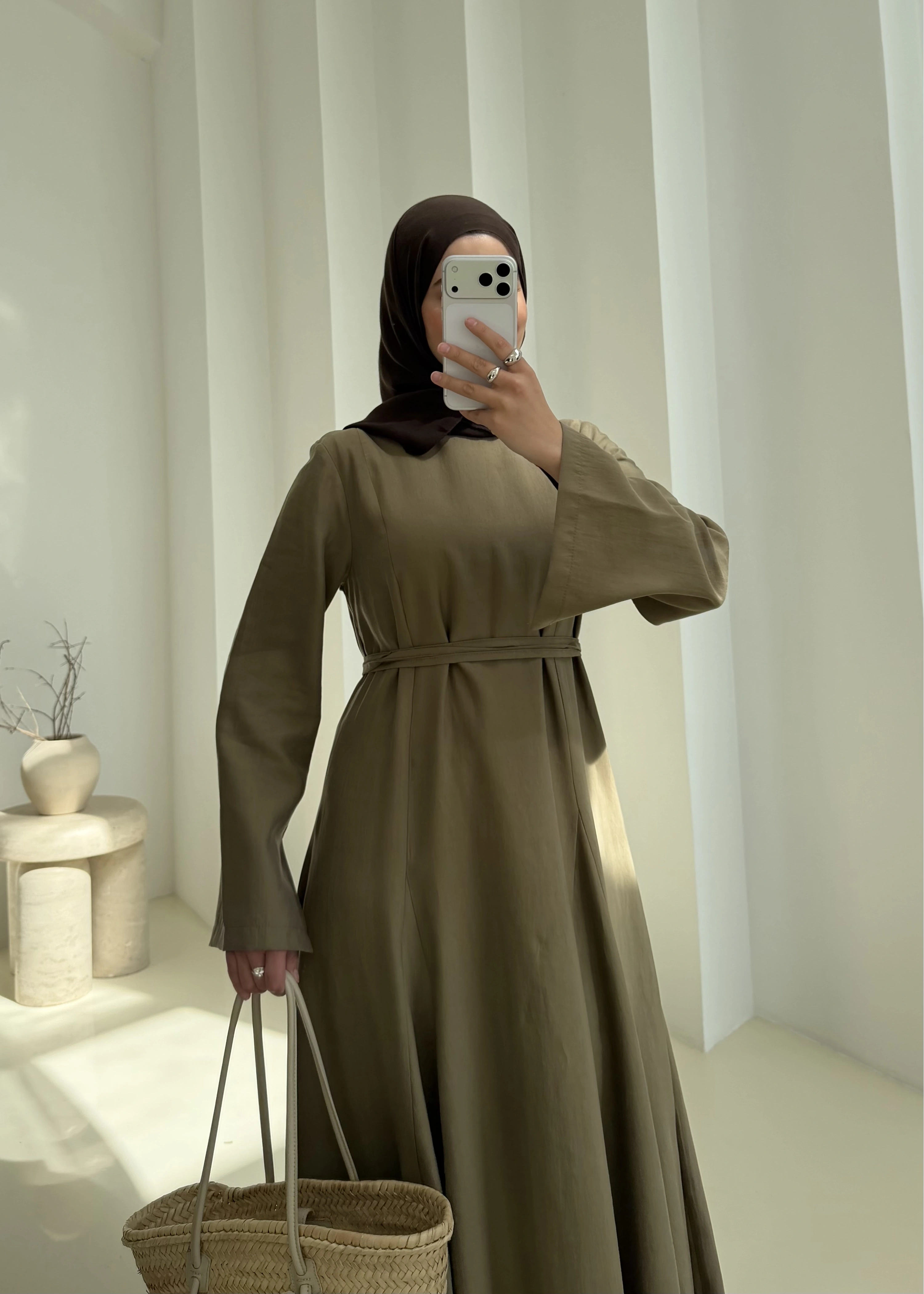 7131 QPİLELİ ELBİSE MİNT