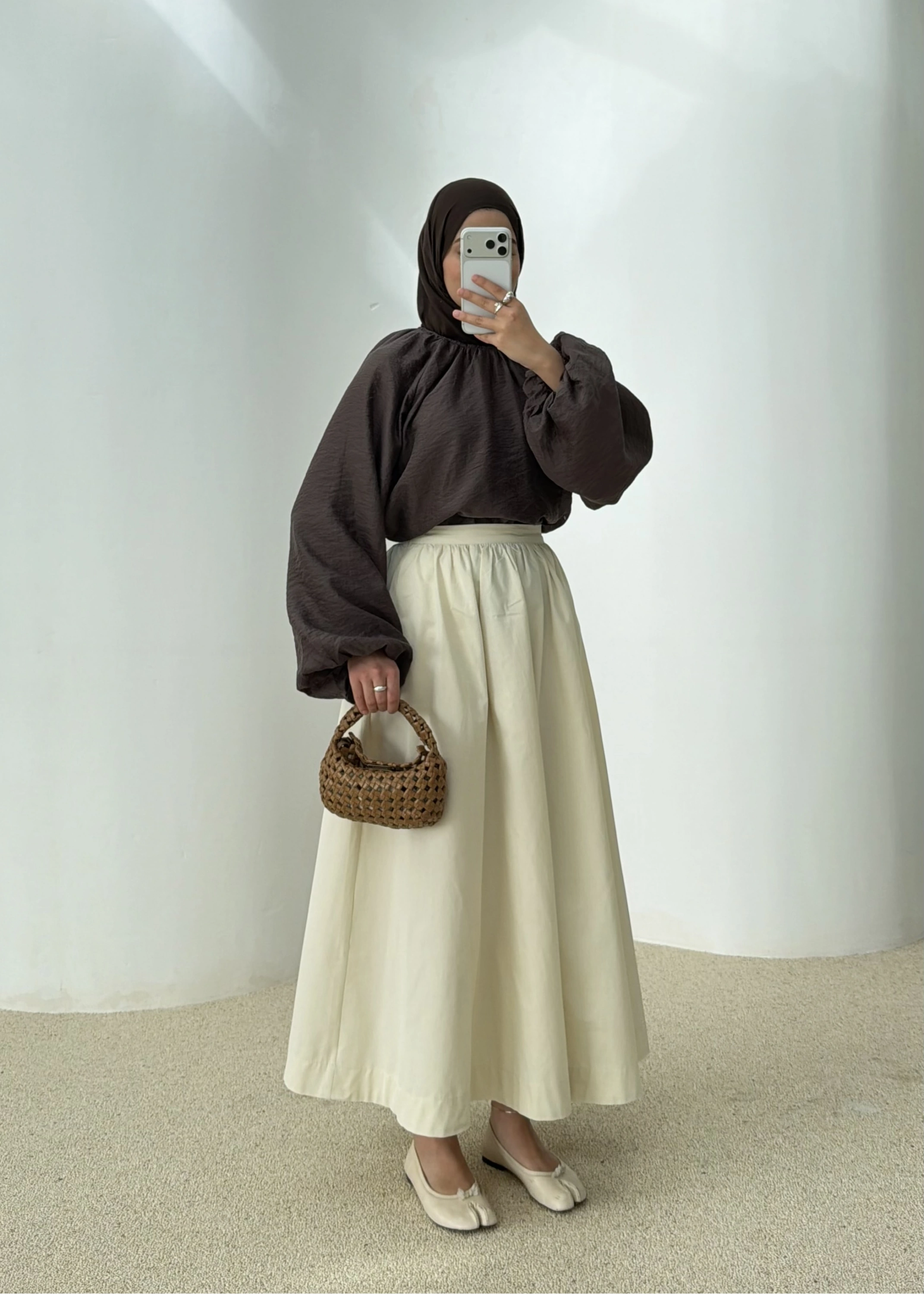 0097 POLİAMİD İKİLİ TAKIM kahve