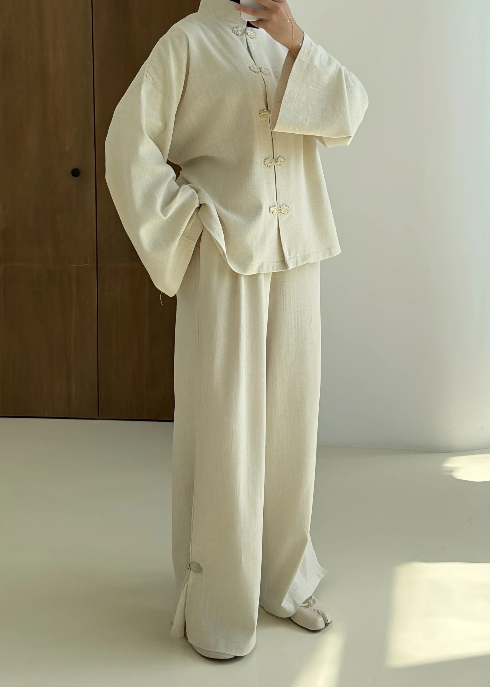 1506 KORE DÜĞME BAĞLAMA TAKIM BEJ