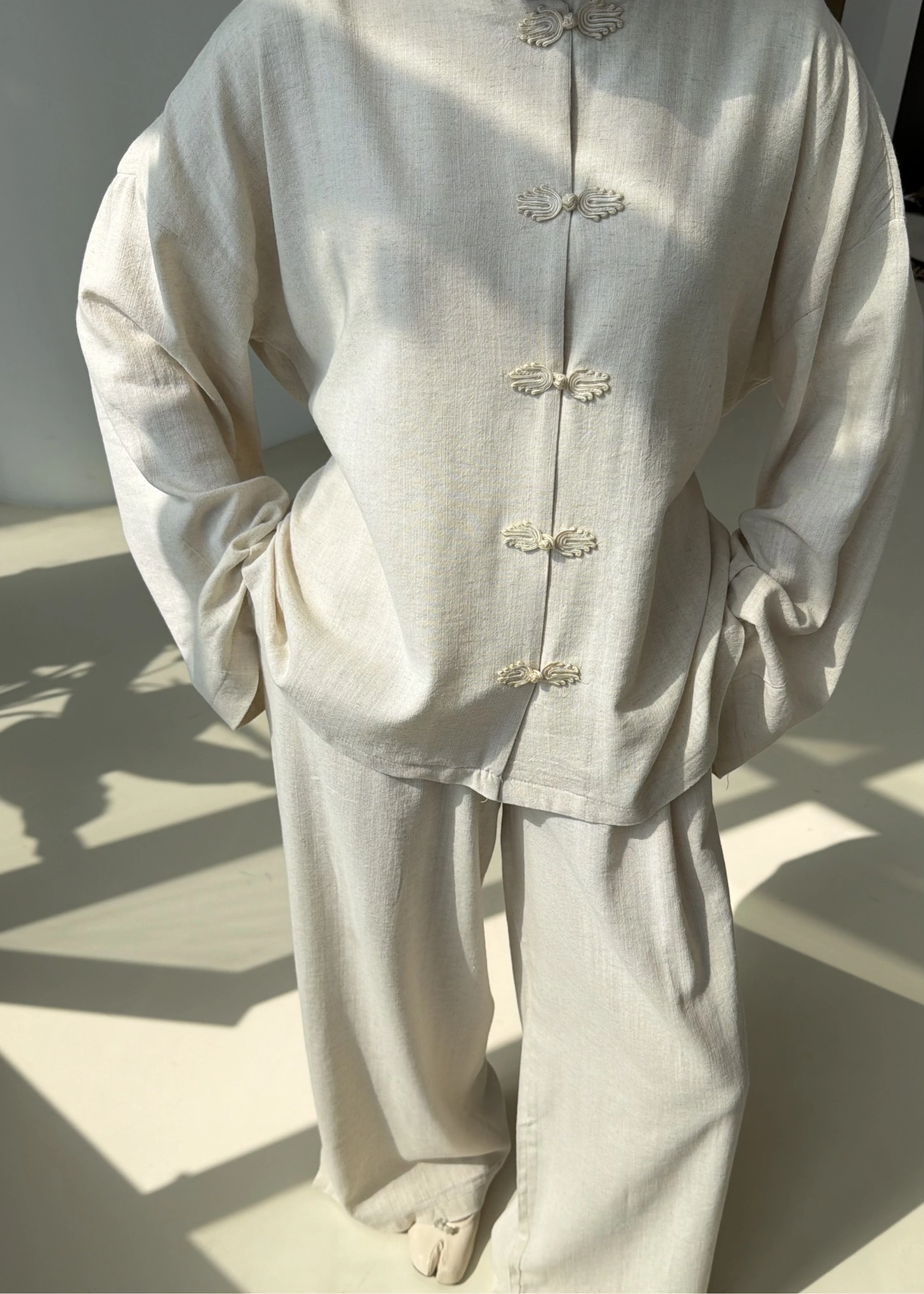 1506 KORE DÜĞME BAĞLAMA TAKIM BEJ