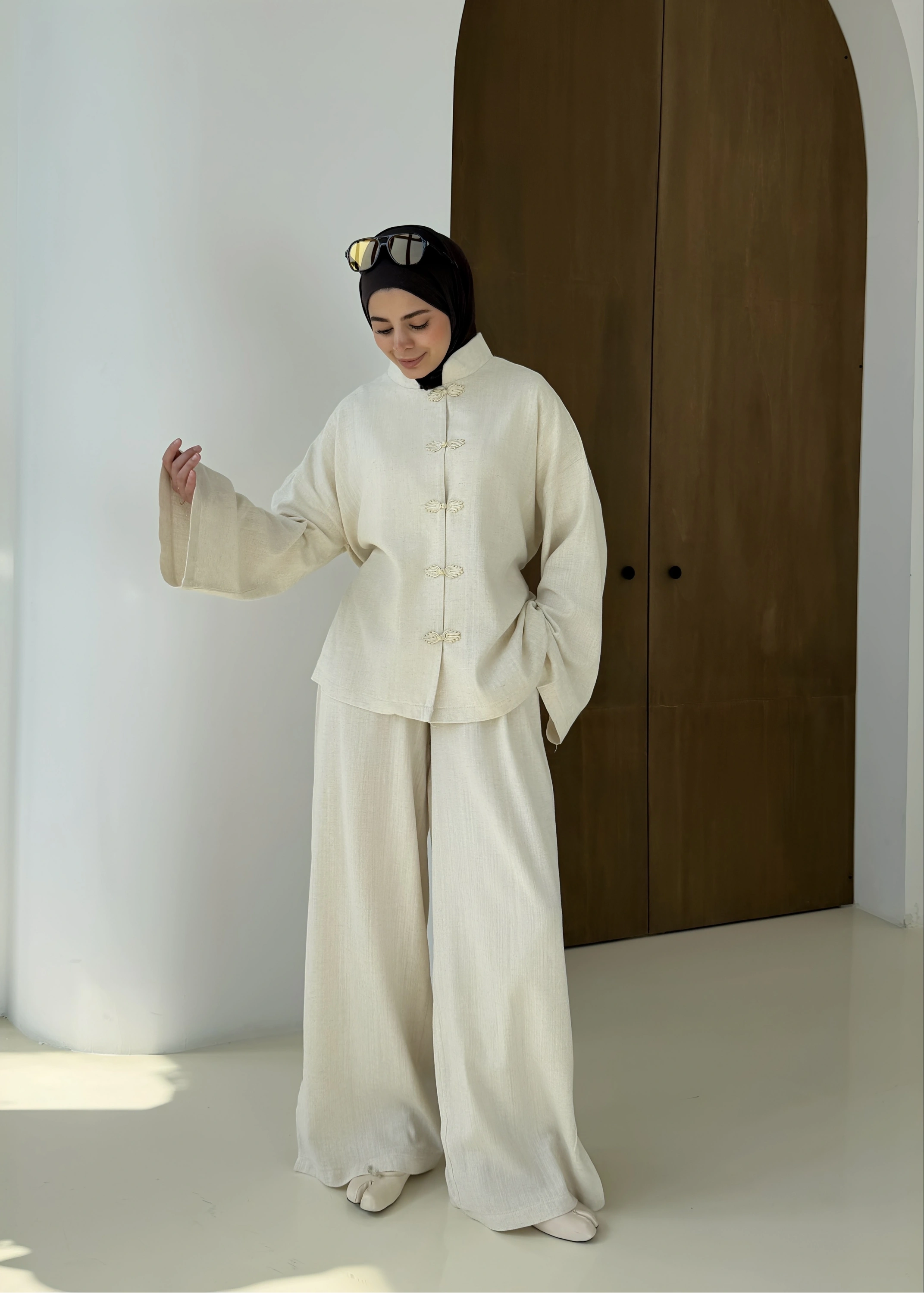 1506 KORE DÜĞME BAĞLAMA TAKIM BEJ