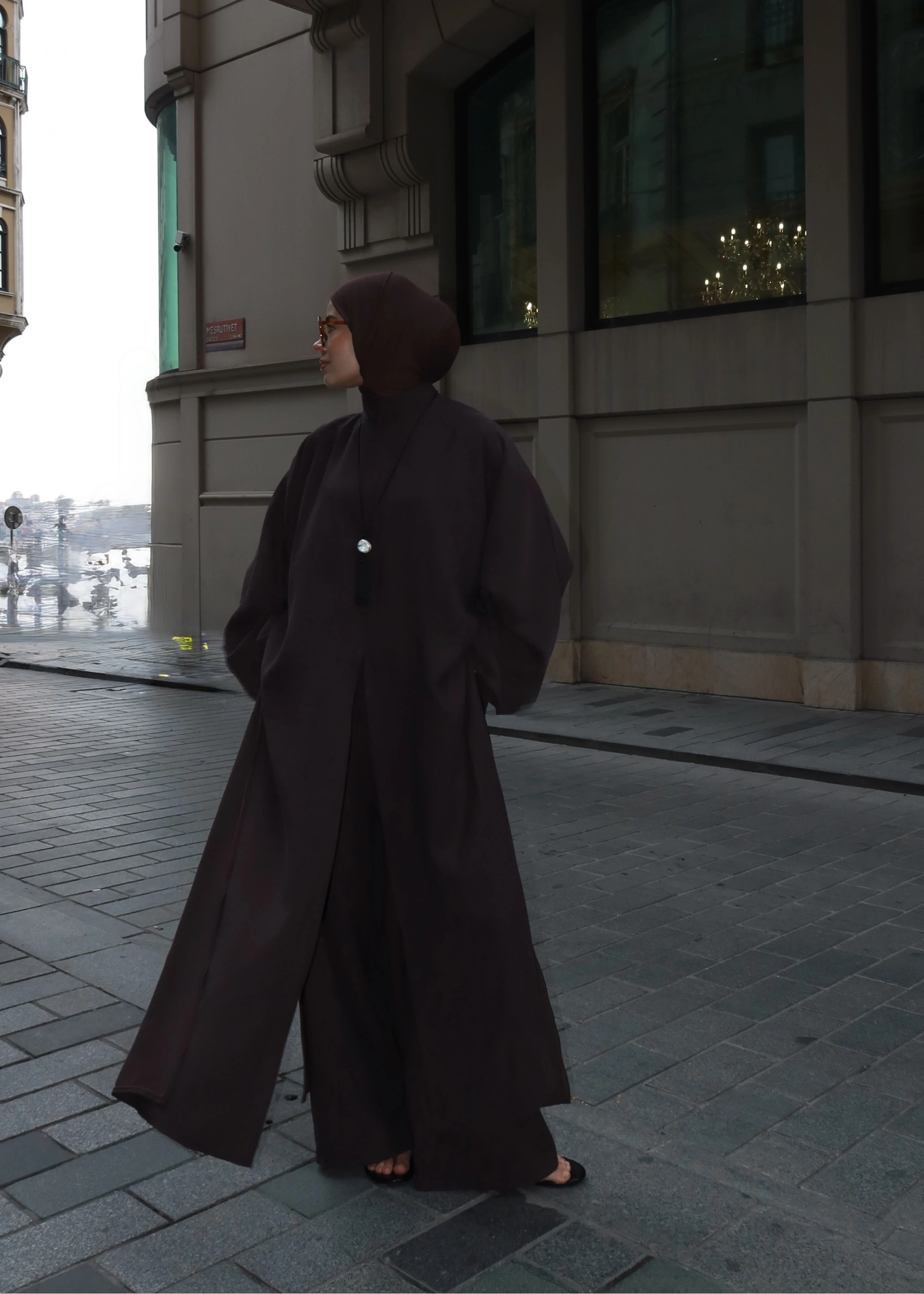 8832 FREEZE YIRTMAÇLI TAKIM KAHVE