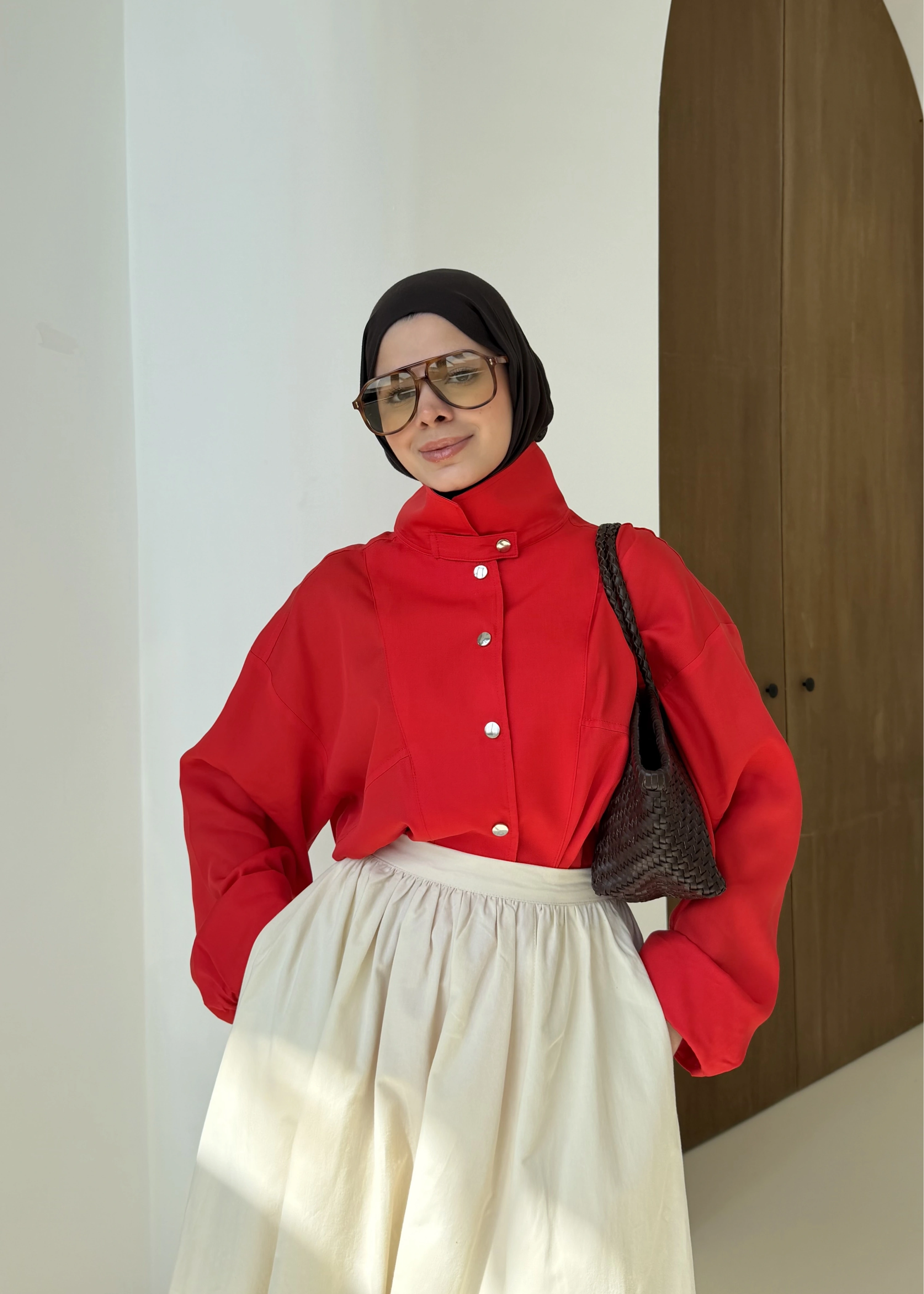 102283 CITCITLI KIRMIZI GÖMLEK