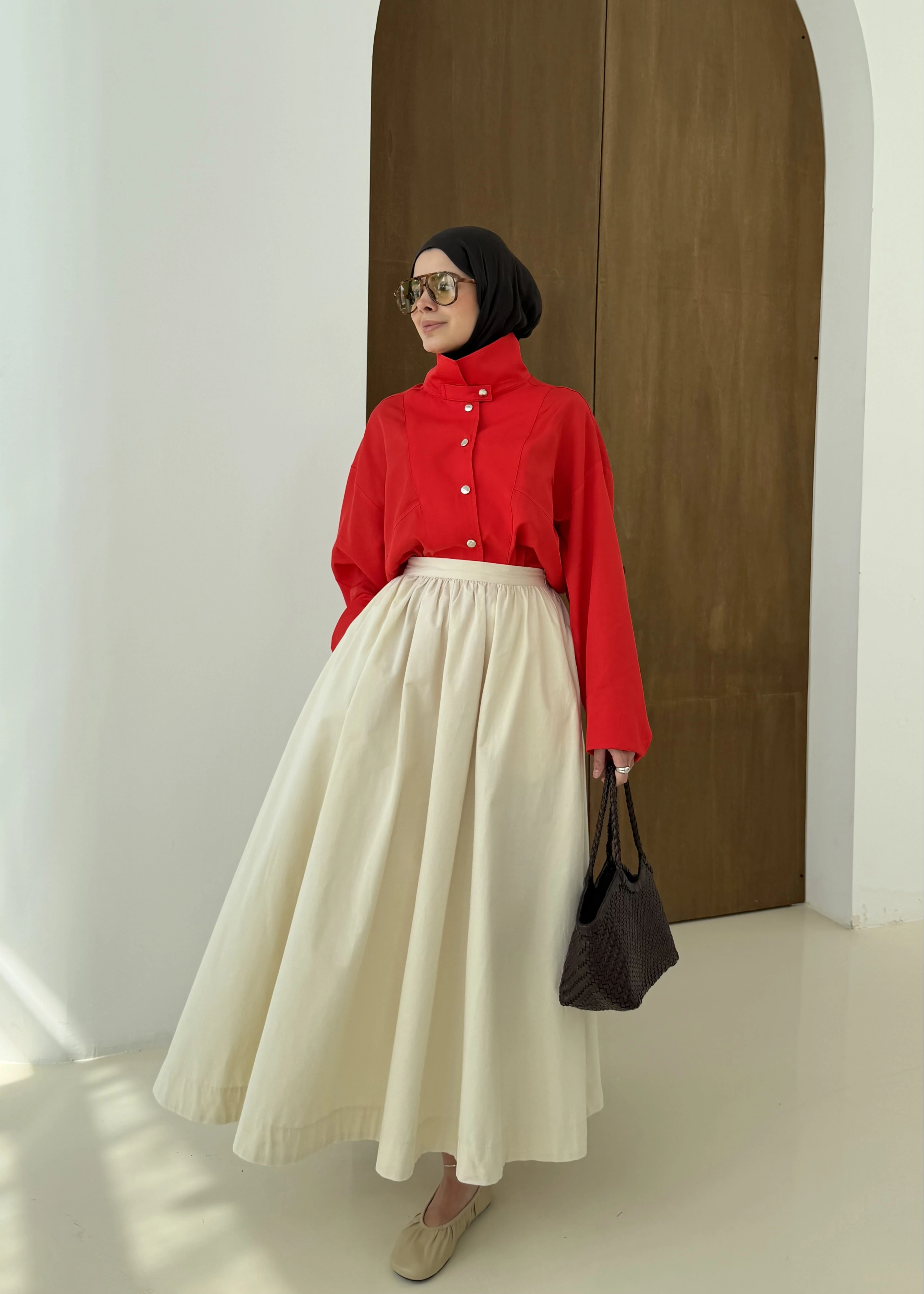 102283 CITCITLI KIRMIZI GÖMLEK