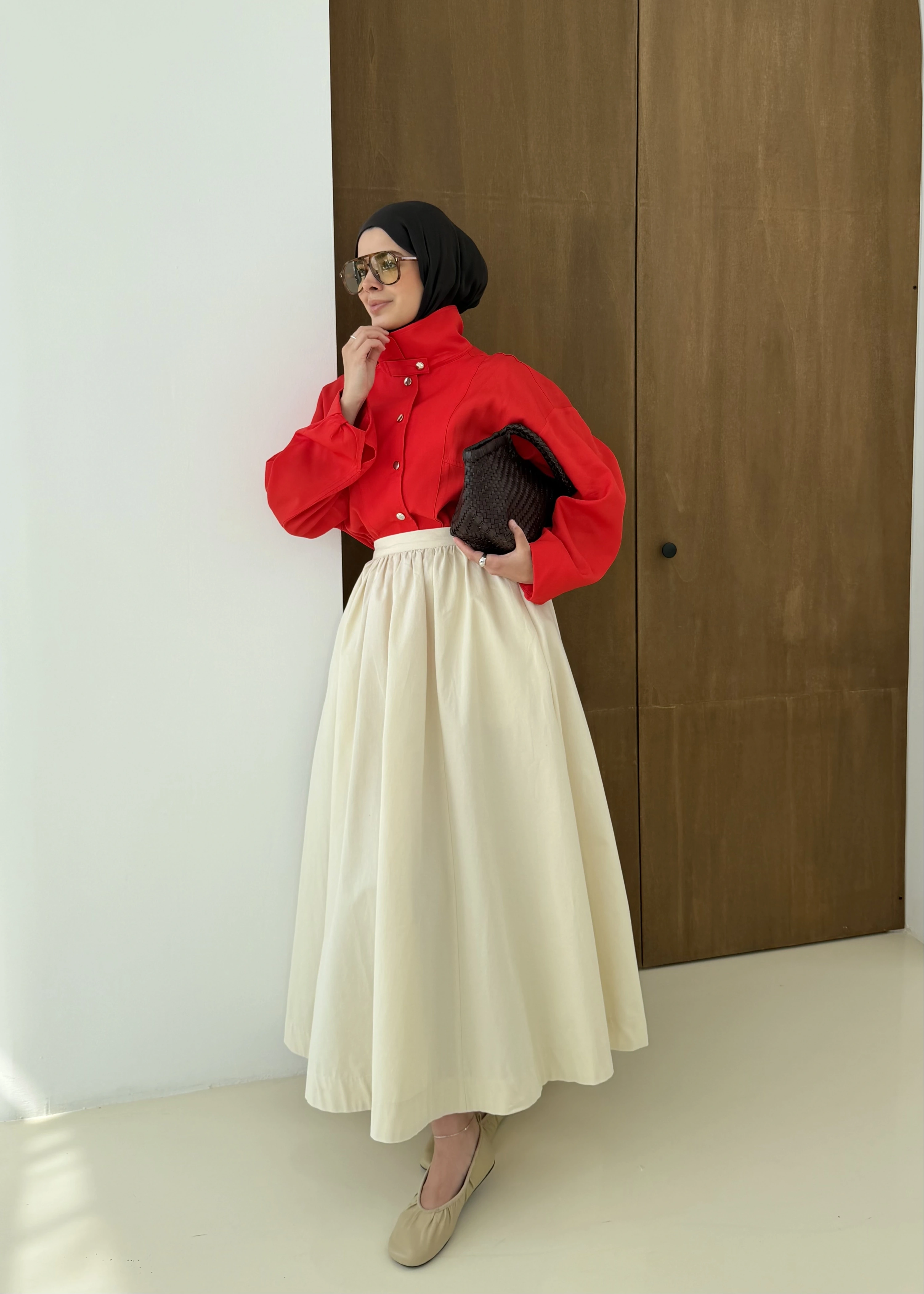 102283 CITCITLI KIRMIZI GÖMLEK