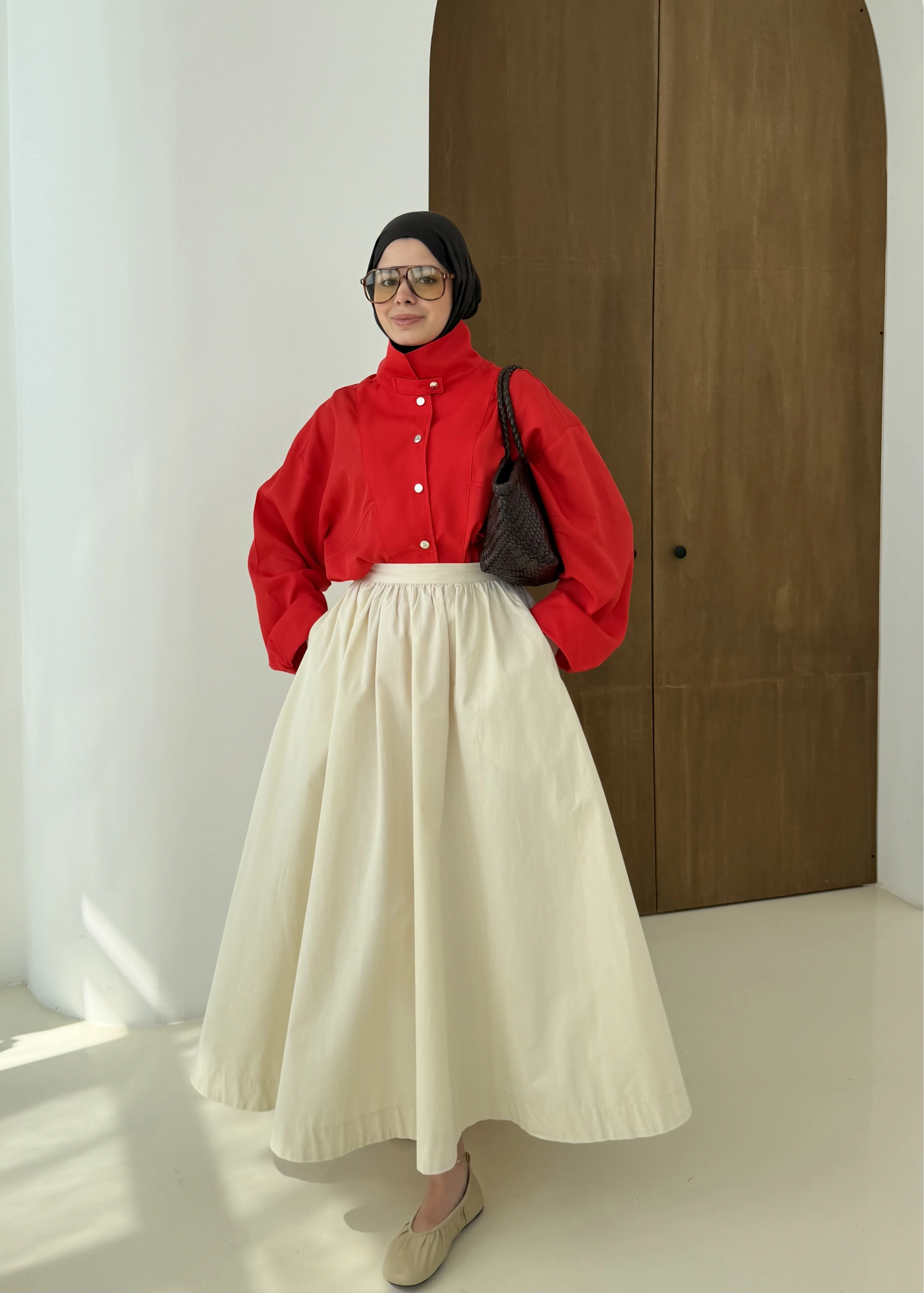 102283 CITCITLI KIRMIZI GÖMLEK