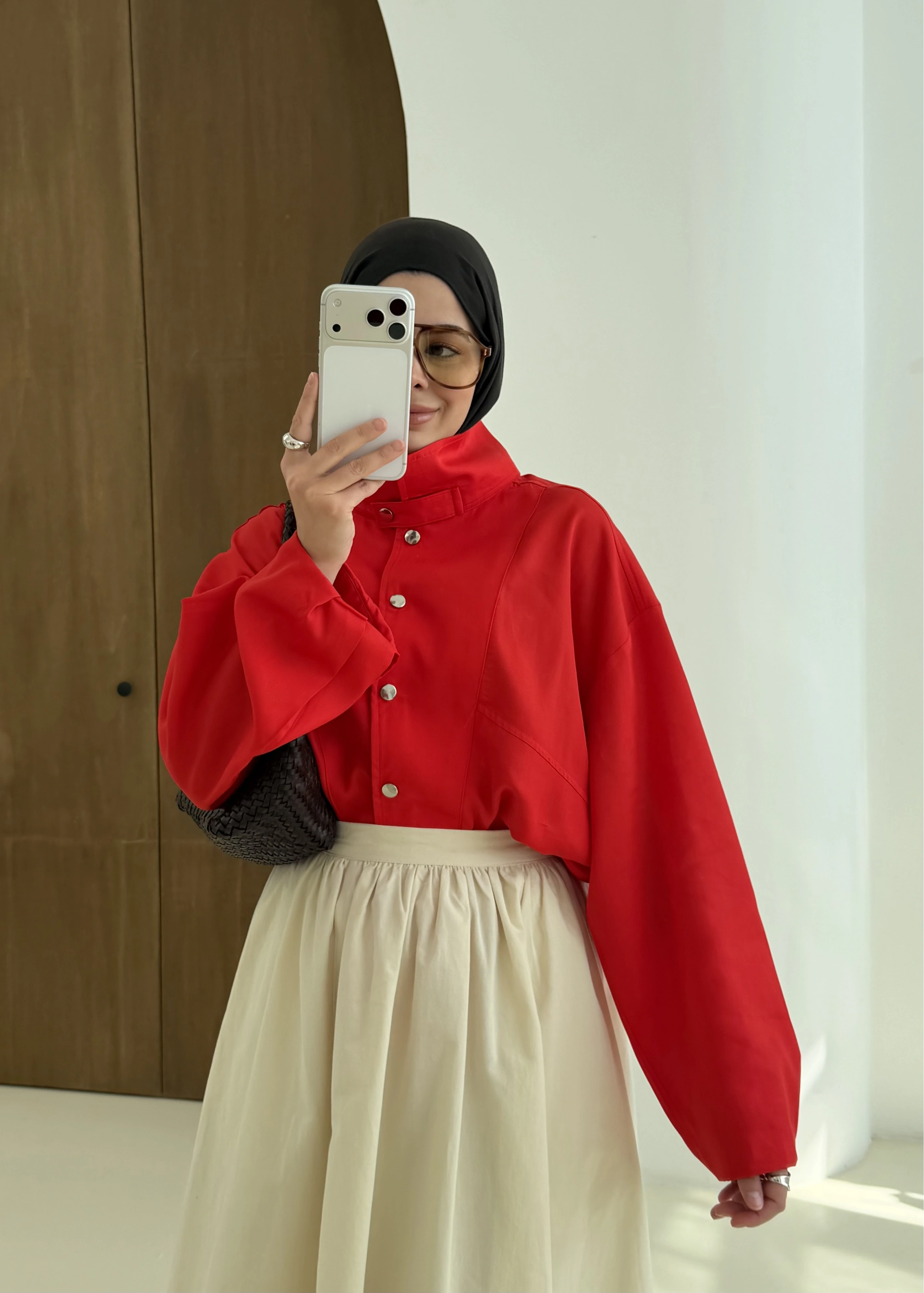 102283 CITCITLI KIRMIZI GÖMLEK