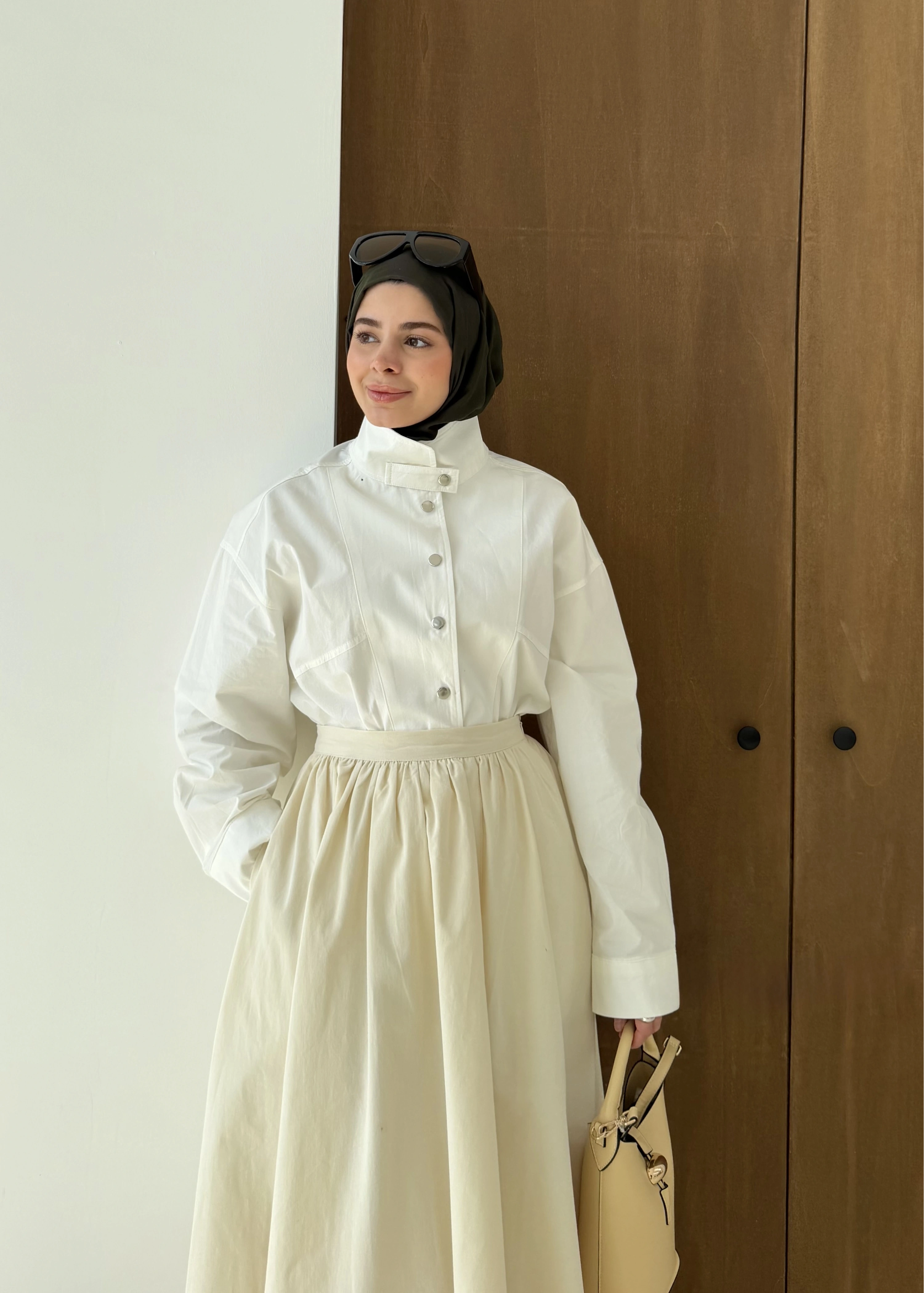 102283 CITCITLI GÖMLEK BEYAZ