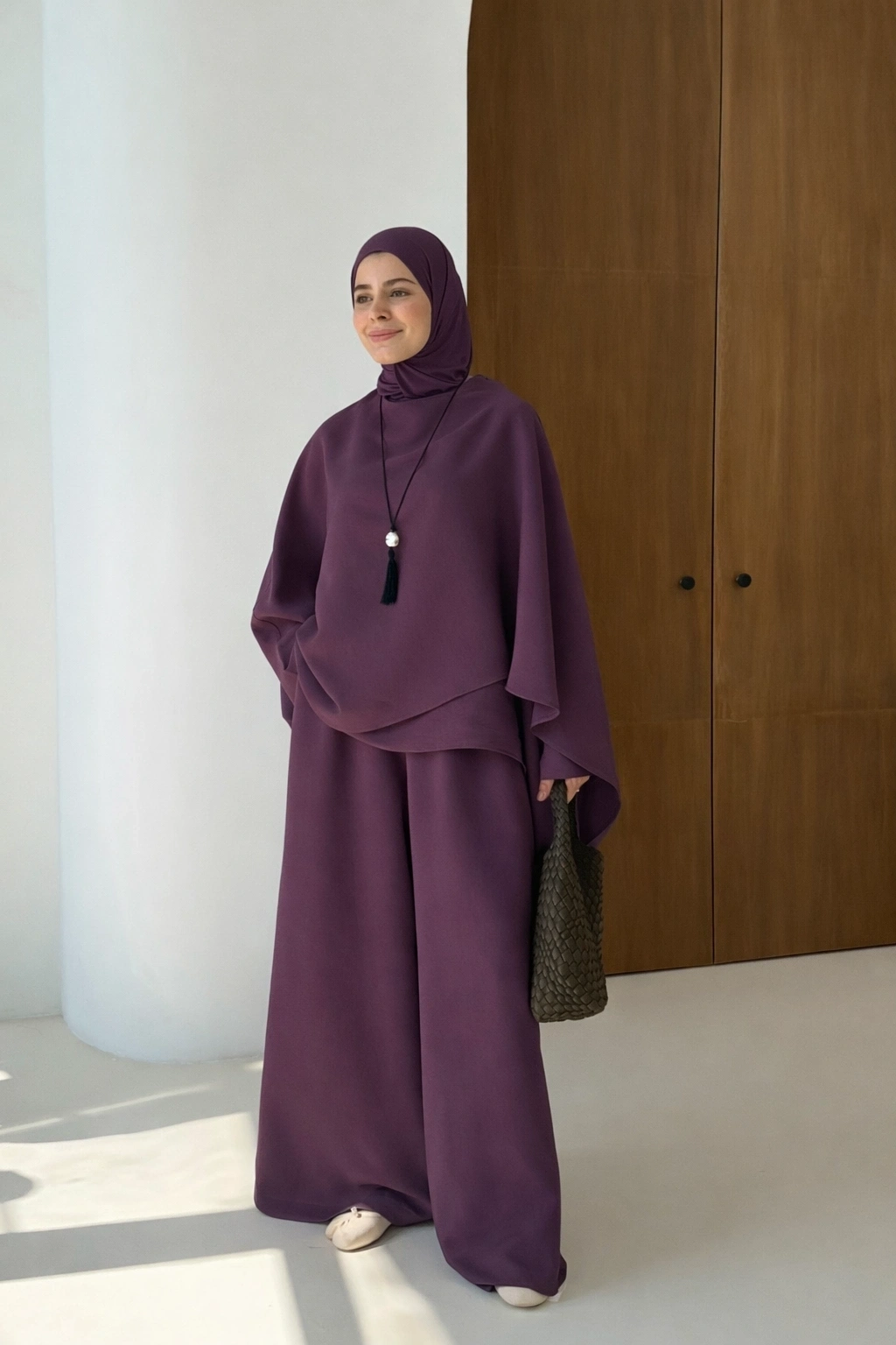 9076 MASSİMO PELERİN TAKIM mürdüm