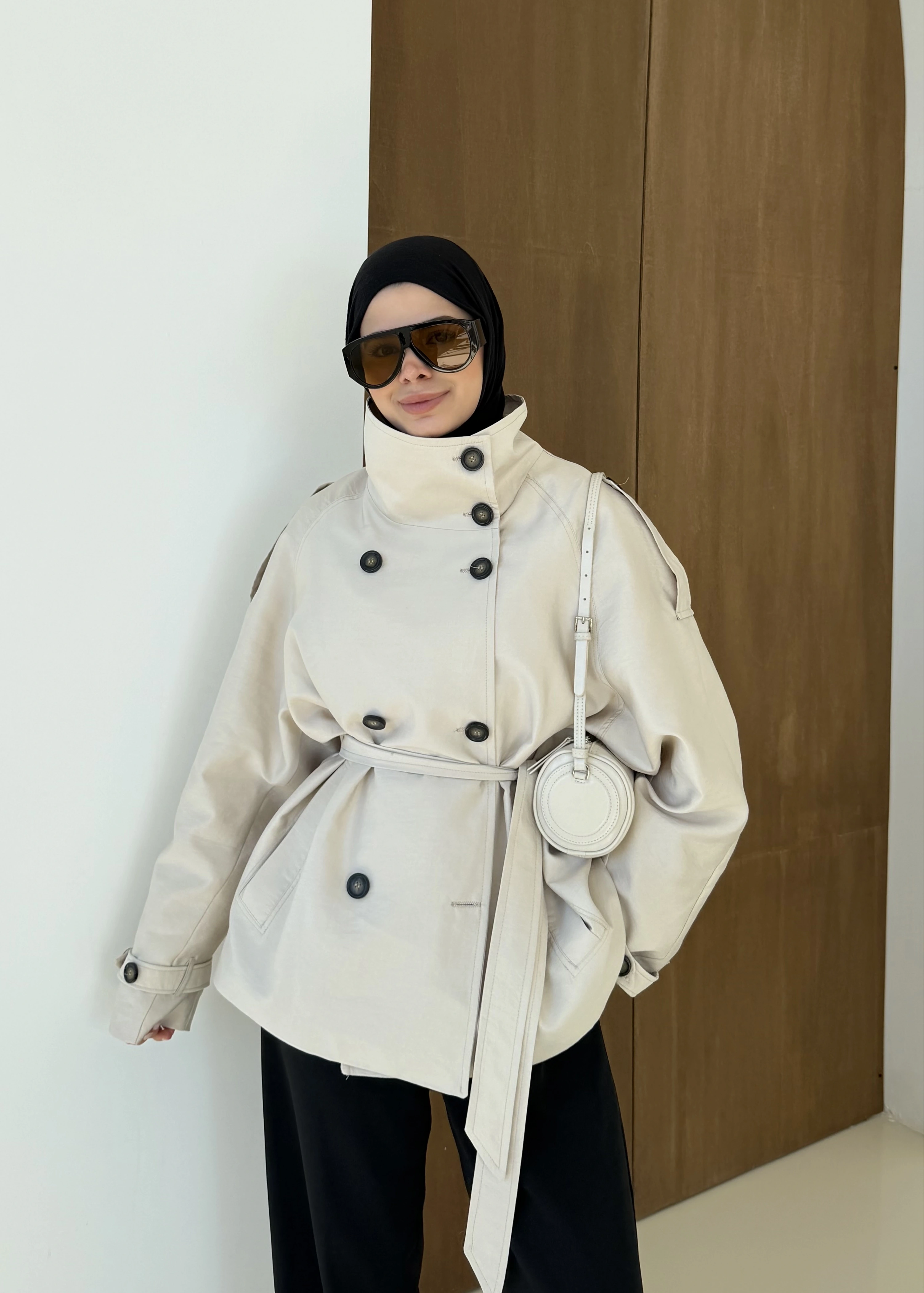 08 KRM DİK YAKA YAZLIK TRENÇKOT