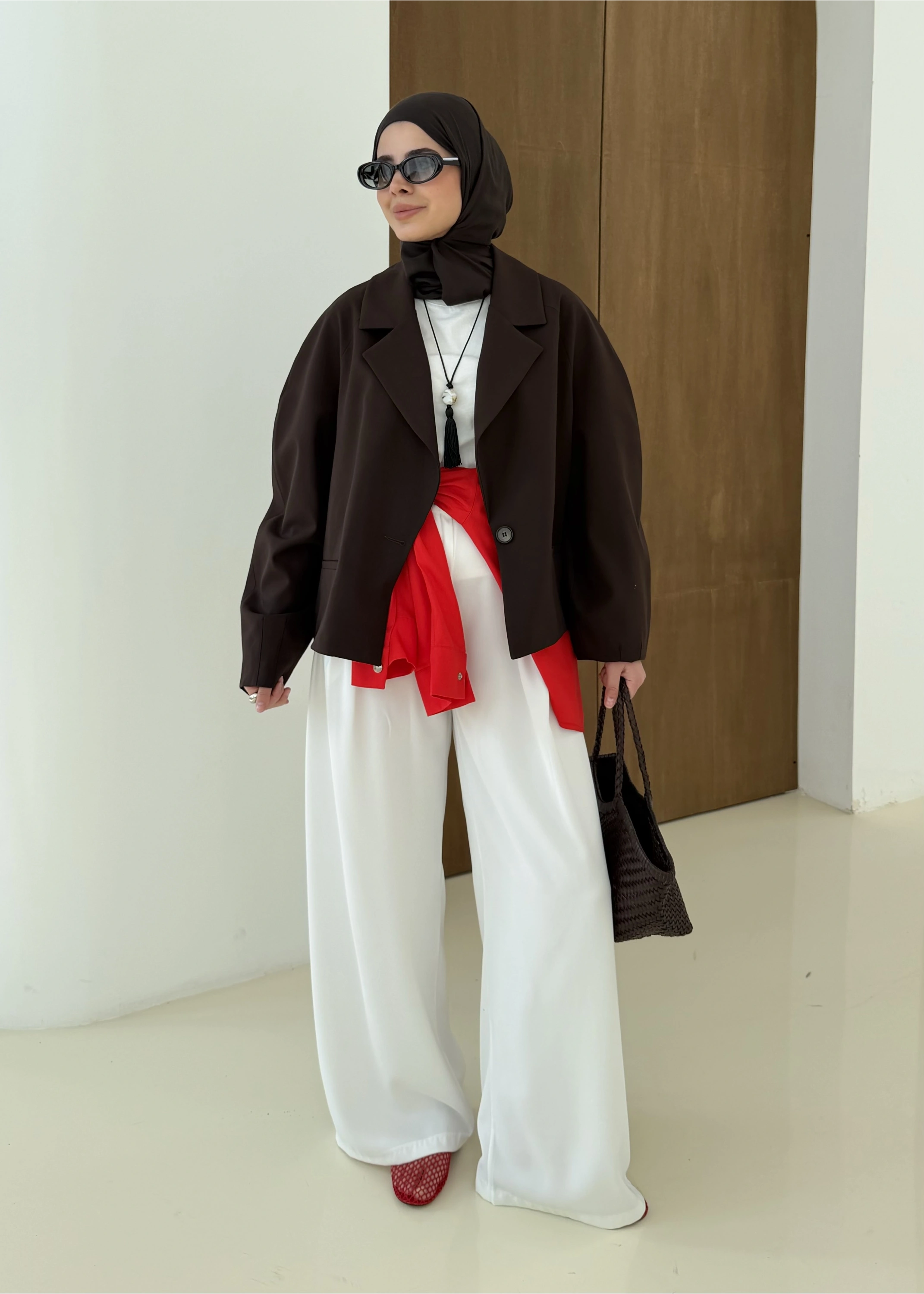 00 KRL PREMİUM CEKET BLAZER KAHVERENGİ