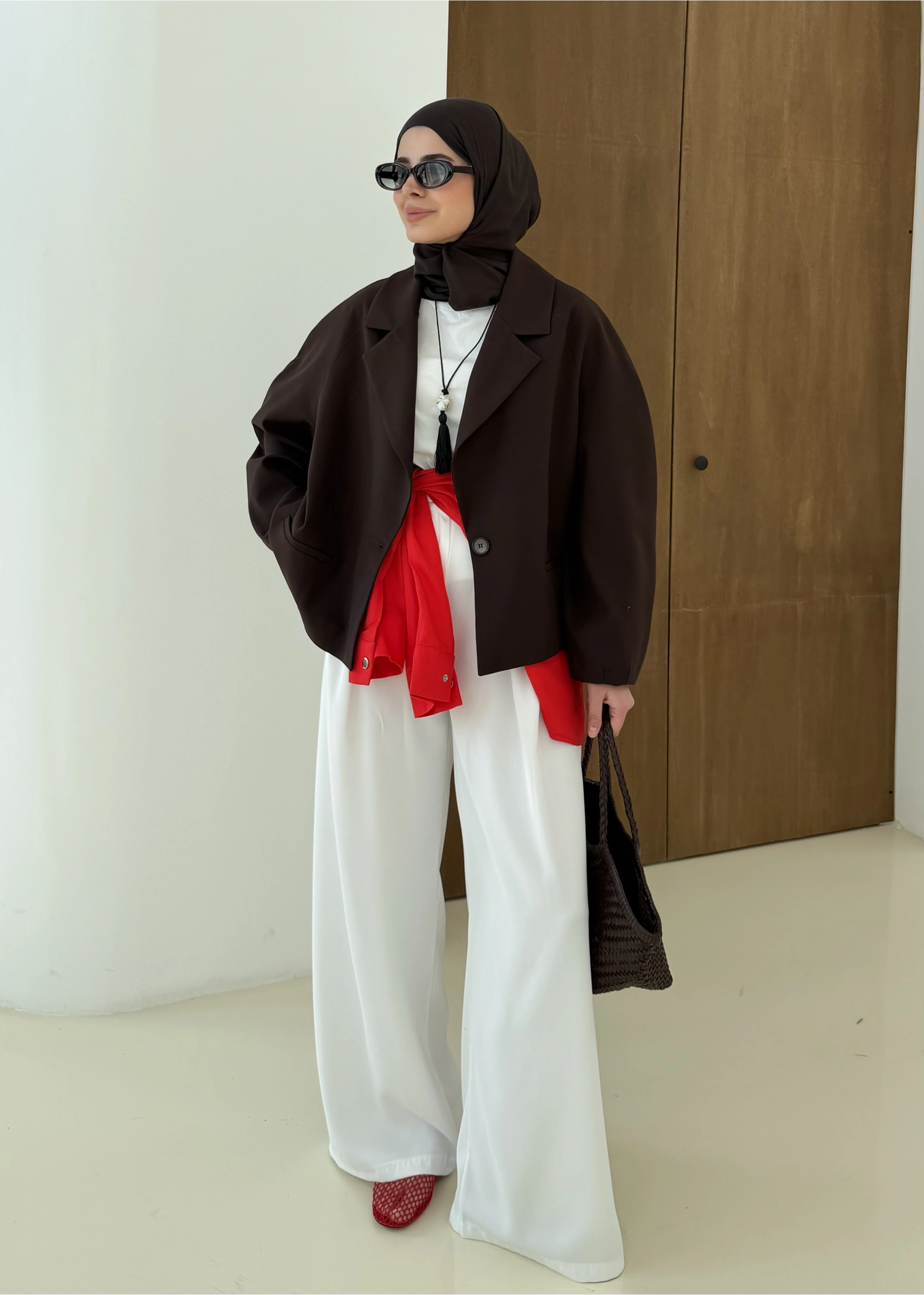 00 KRL PREMİUM CEKET BLAZER KAHVERENGİ