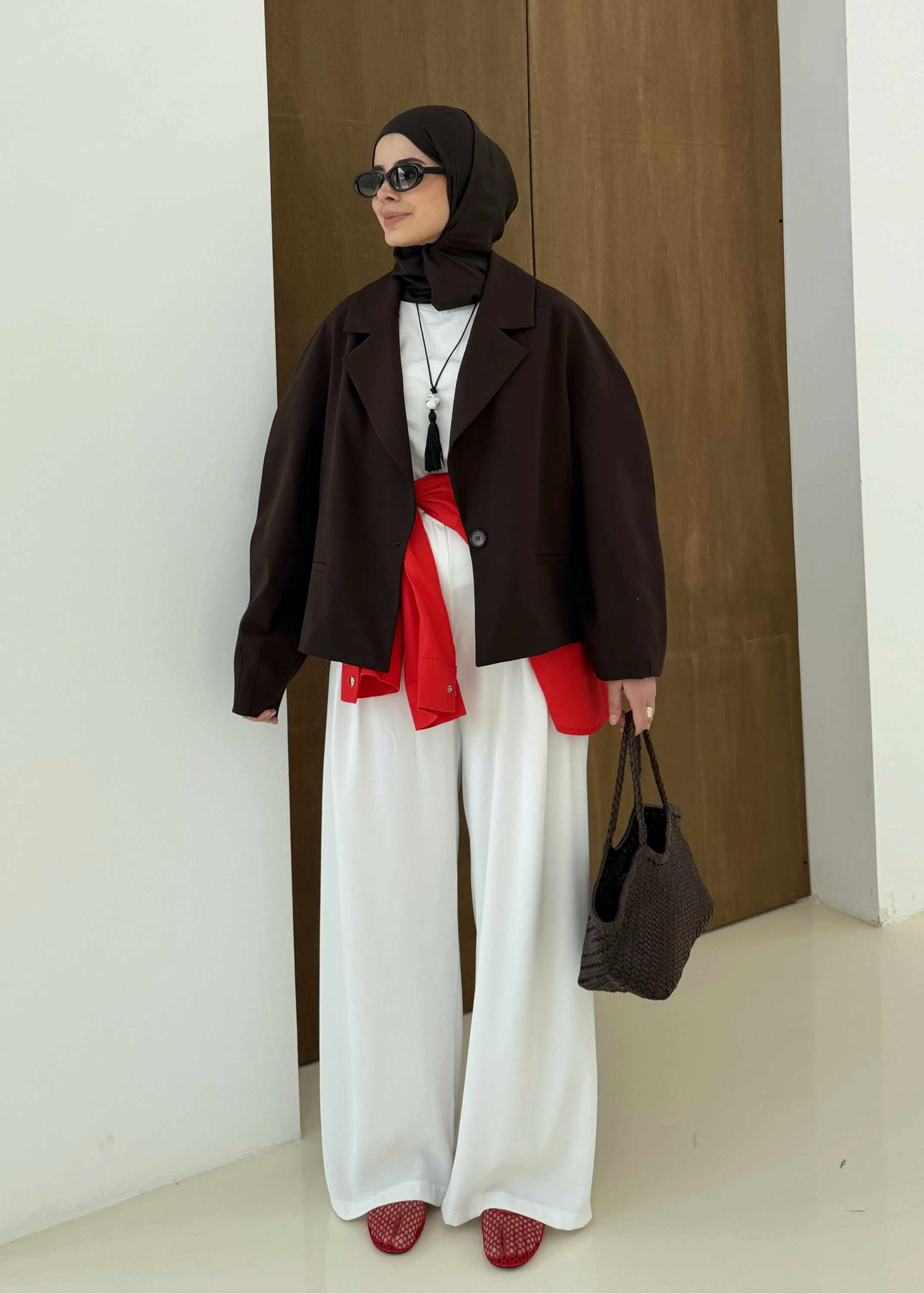 00 KRL PREMİUM CEKET BLAZER KAHVERENGİ