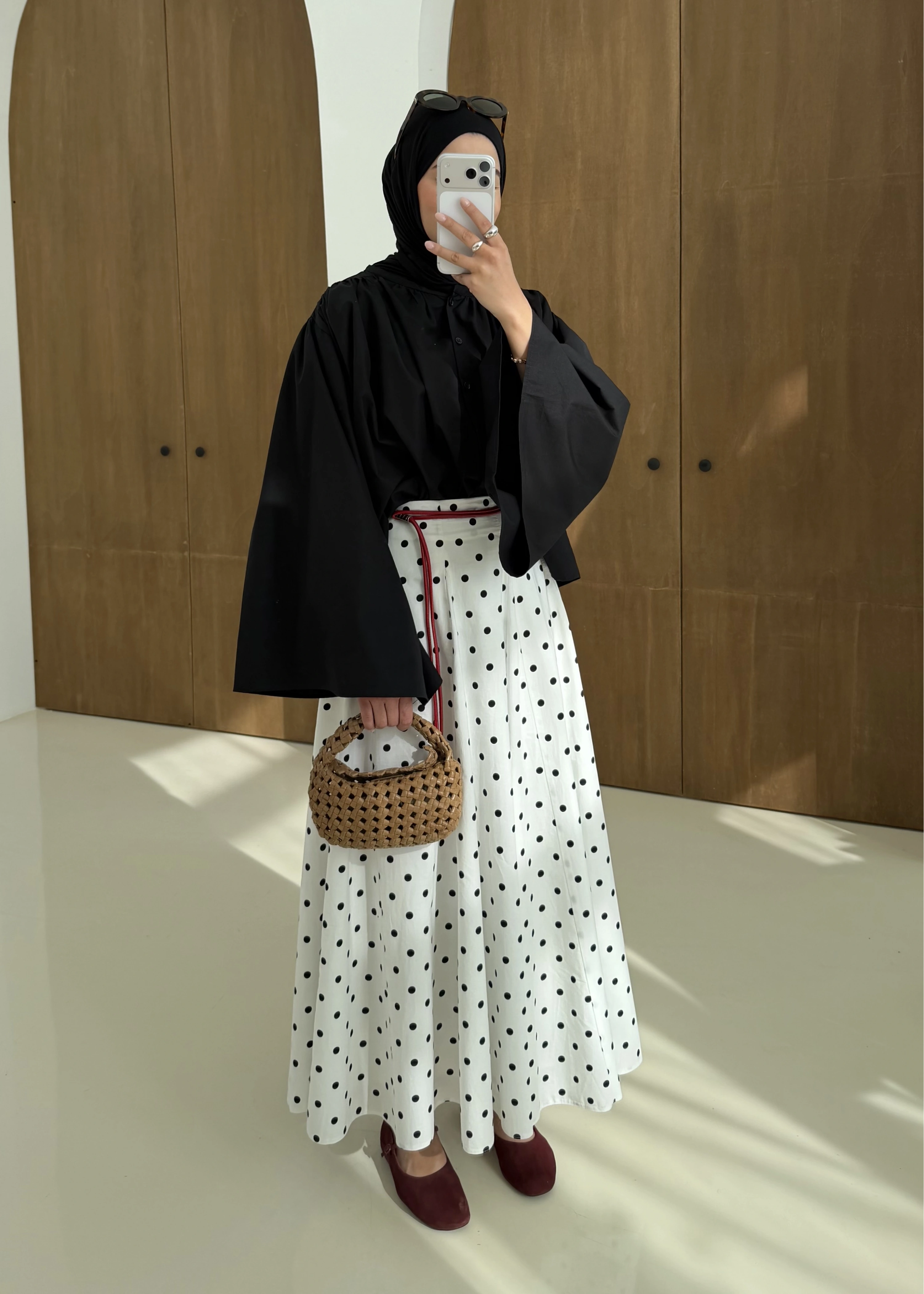 3005 PUANTİYE ETEK BEYAZ