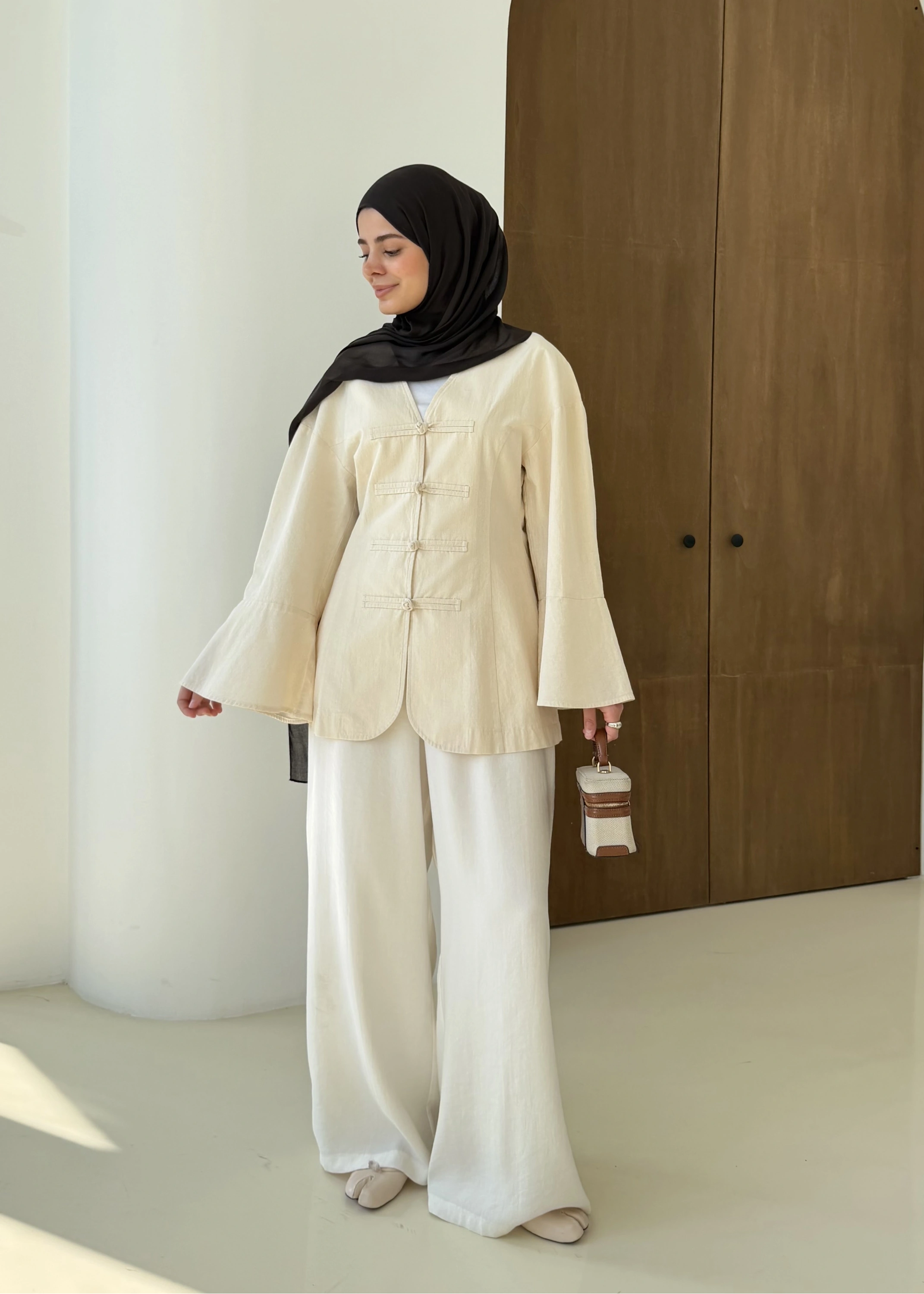 5498 BİRİT DTY BLUZ NATURAL