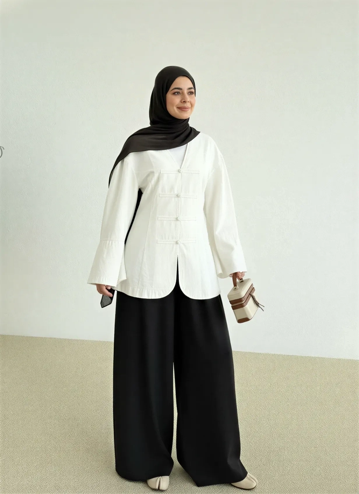 5498 BİRİT DTY BLUZ EKRU