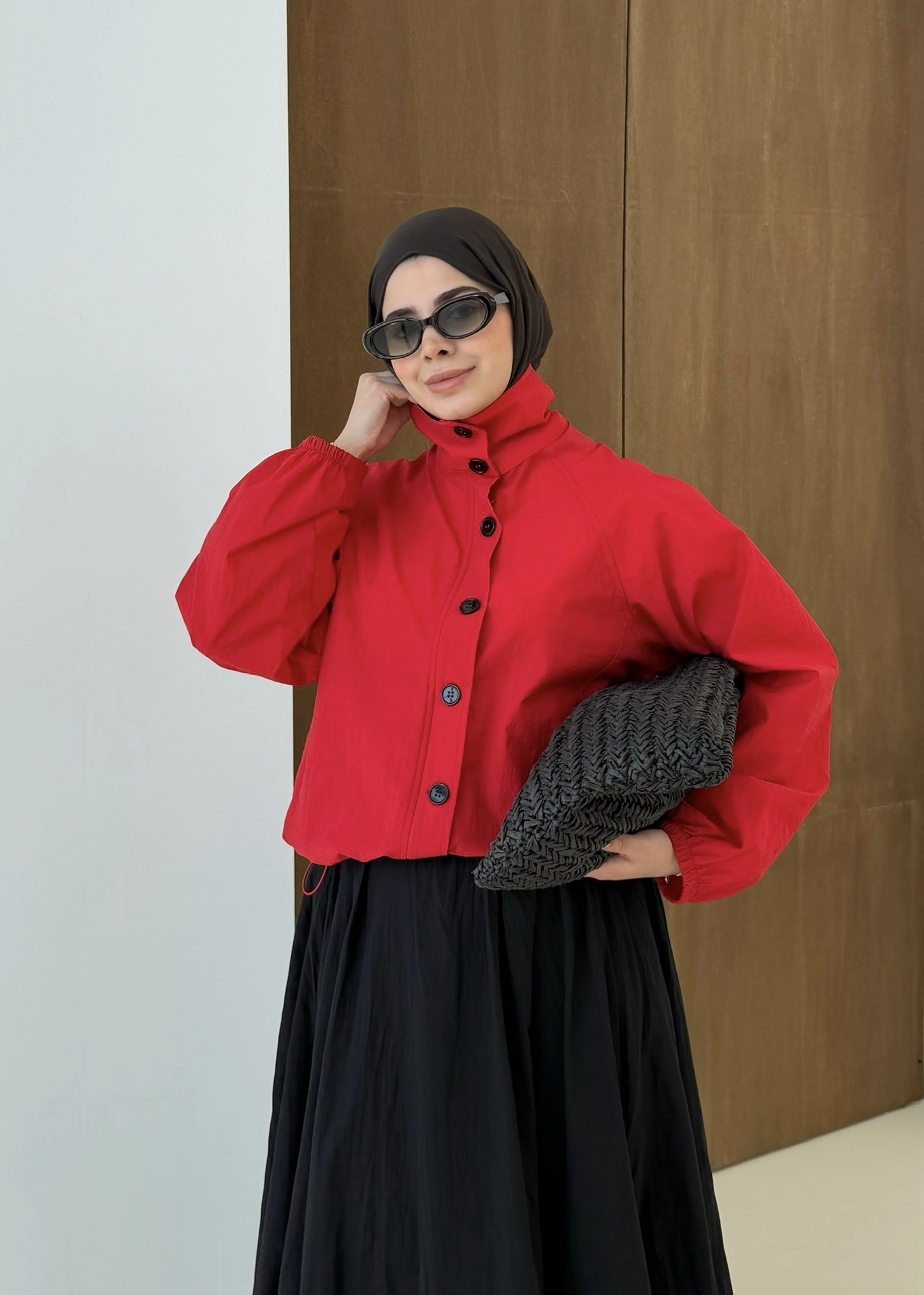 008 PARAŞÜT KIRMIZI TRENÇ