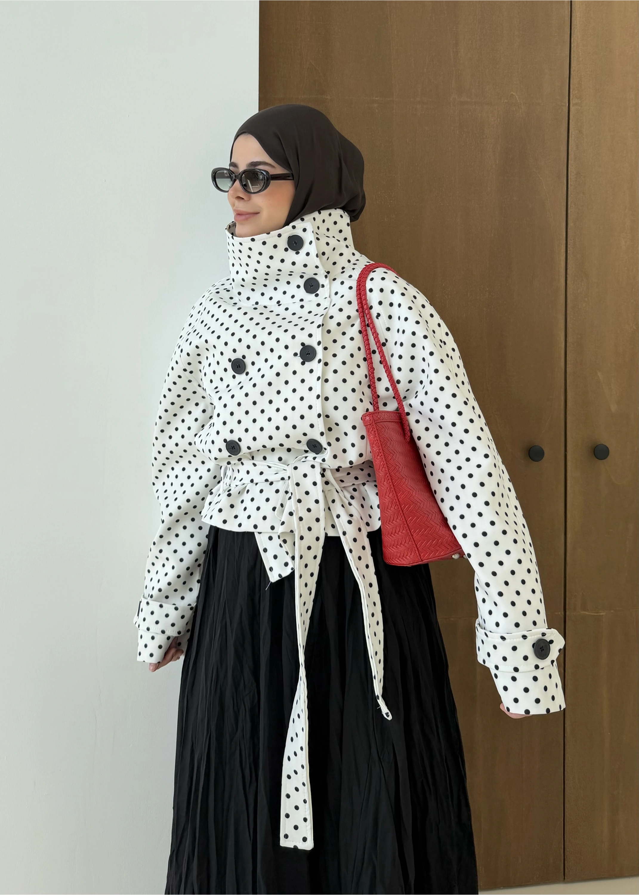 503357 PUANTİYE DİK YAKA TRENC