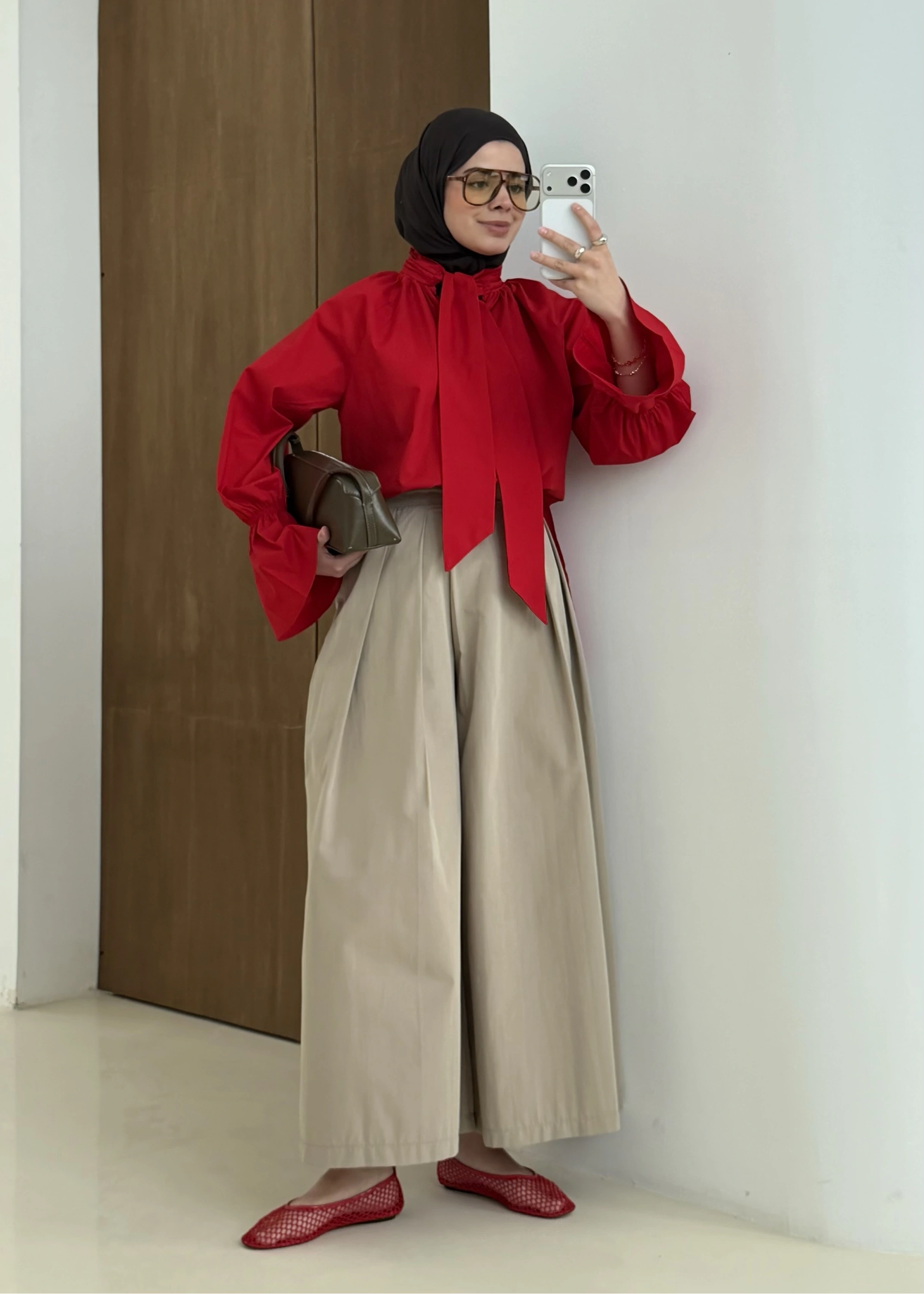 FİYONK GÖMLEK KIRMIZI