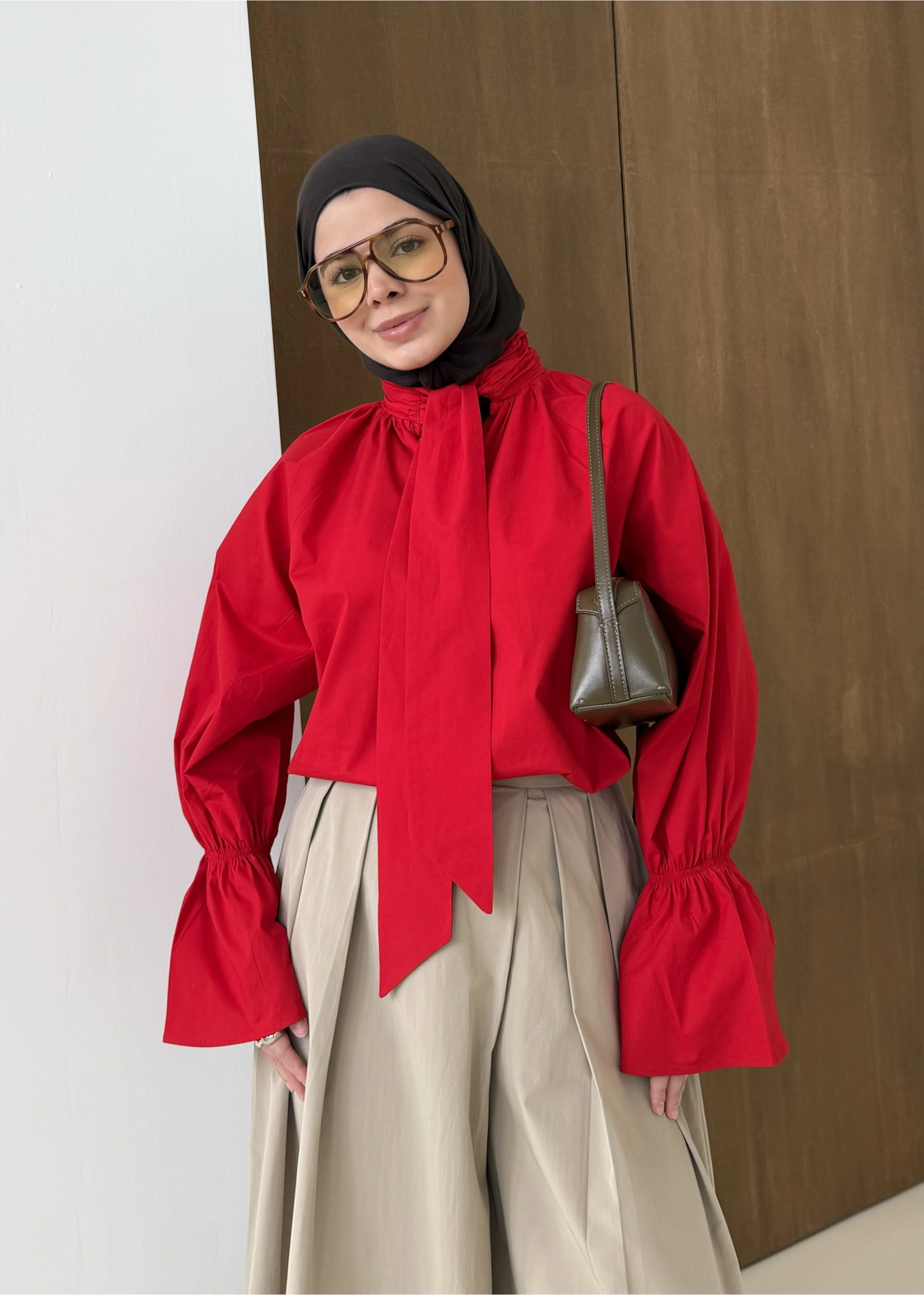 FİYONK GÖMLEK KIRMIZI