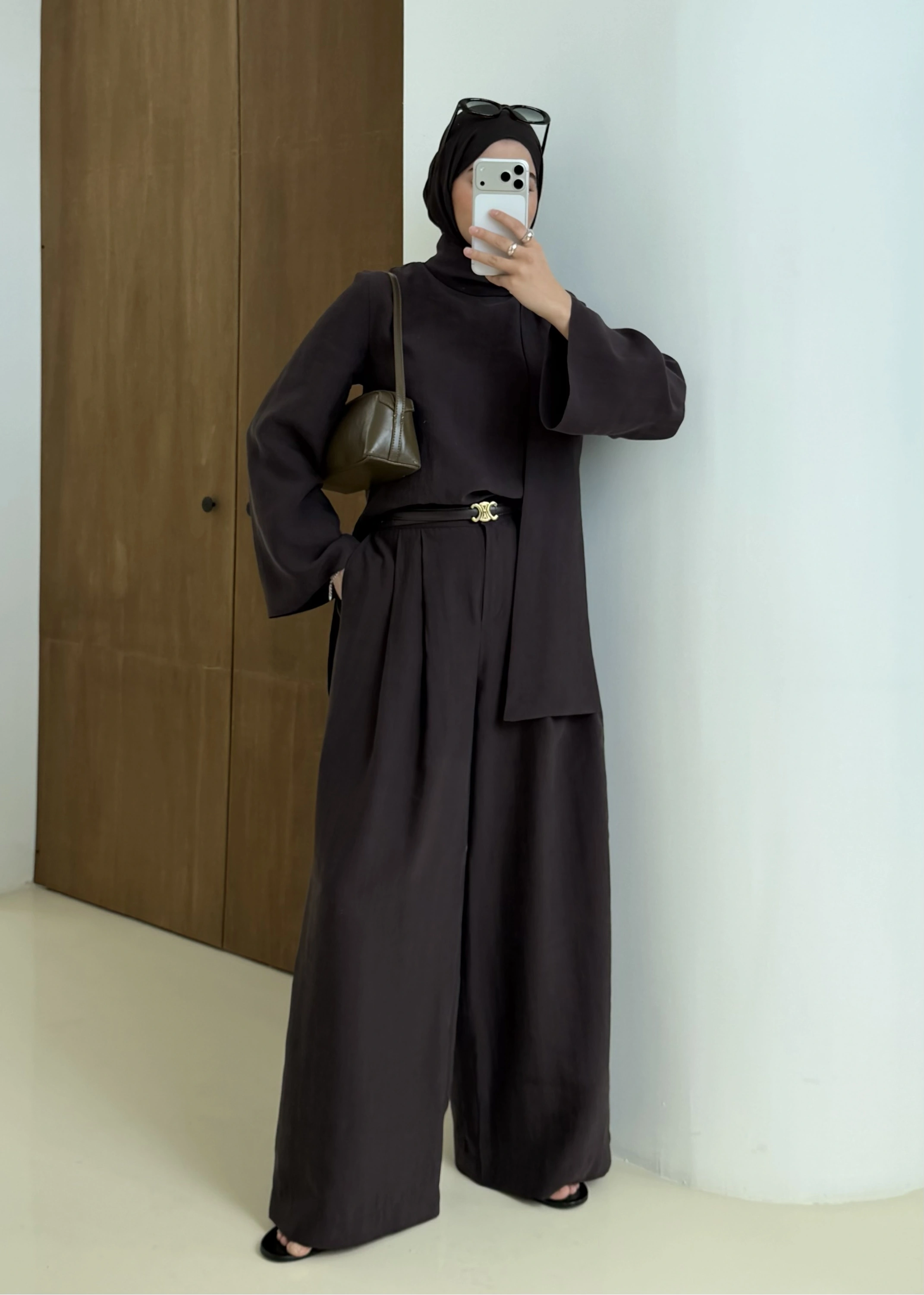 PALAZZO İKİLİ TAKIM kahve