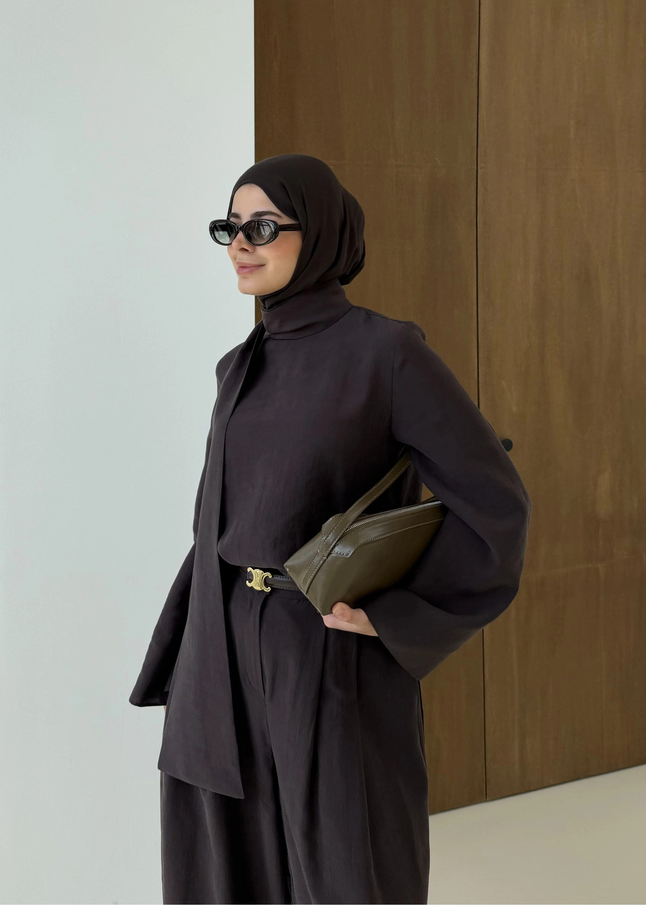 PALAZZO İKİLİ TAKIM kahve