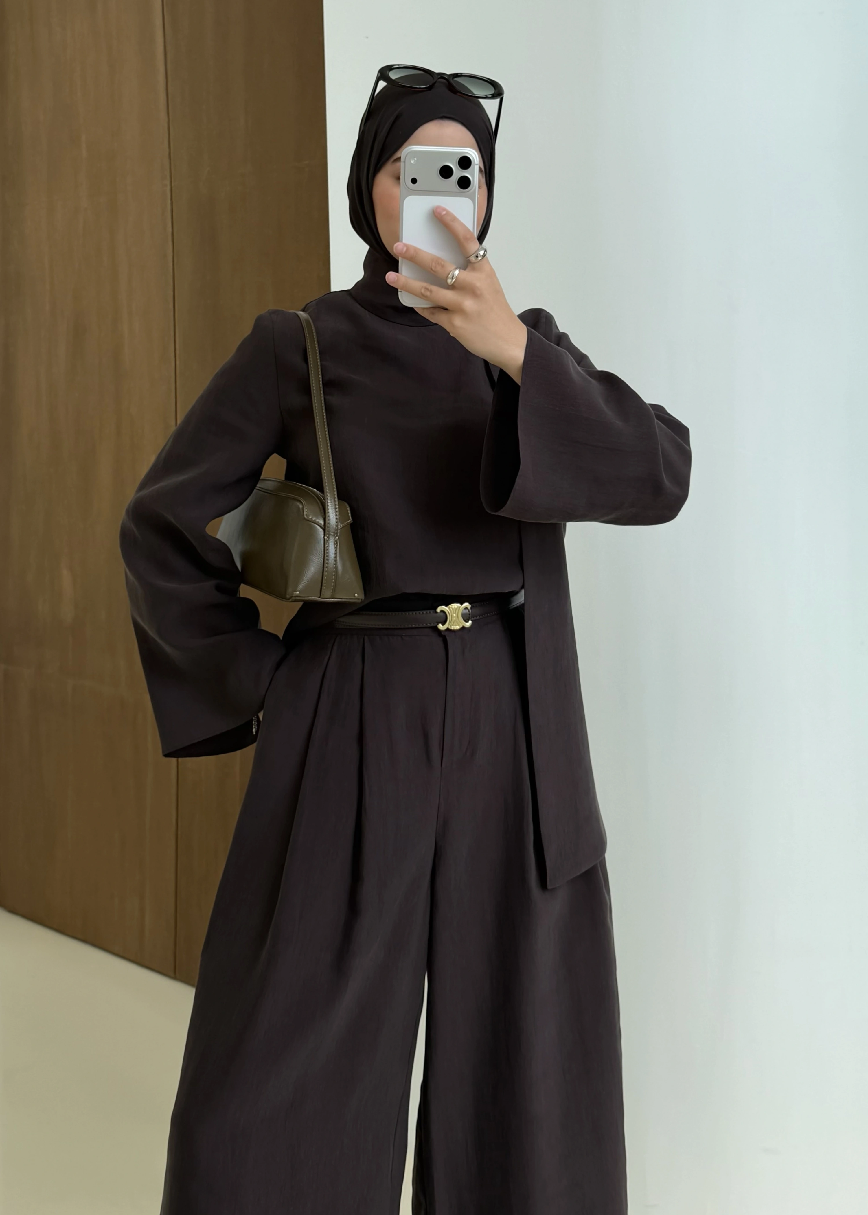 PALAZZO İKİLİ TAKIM kahve