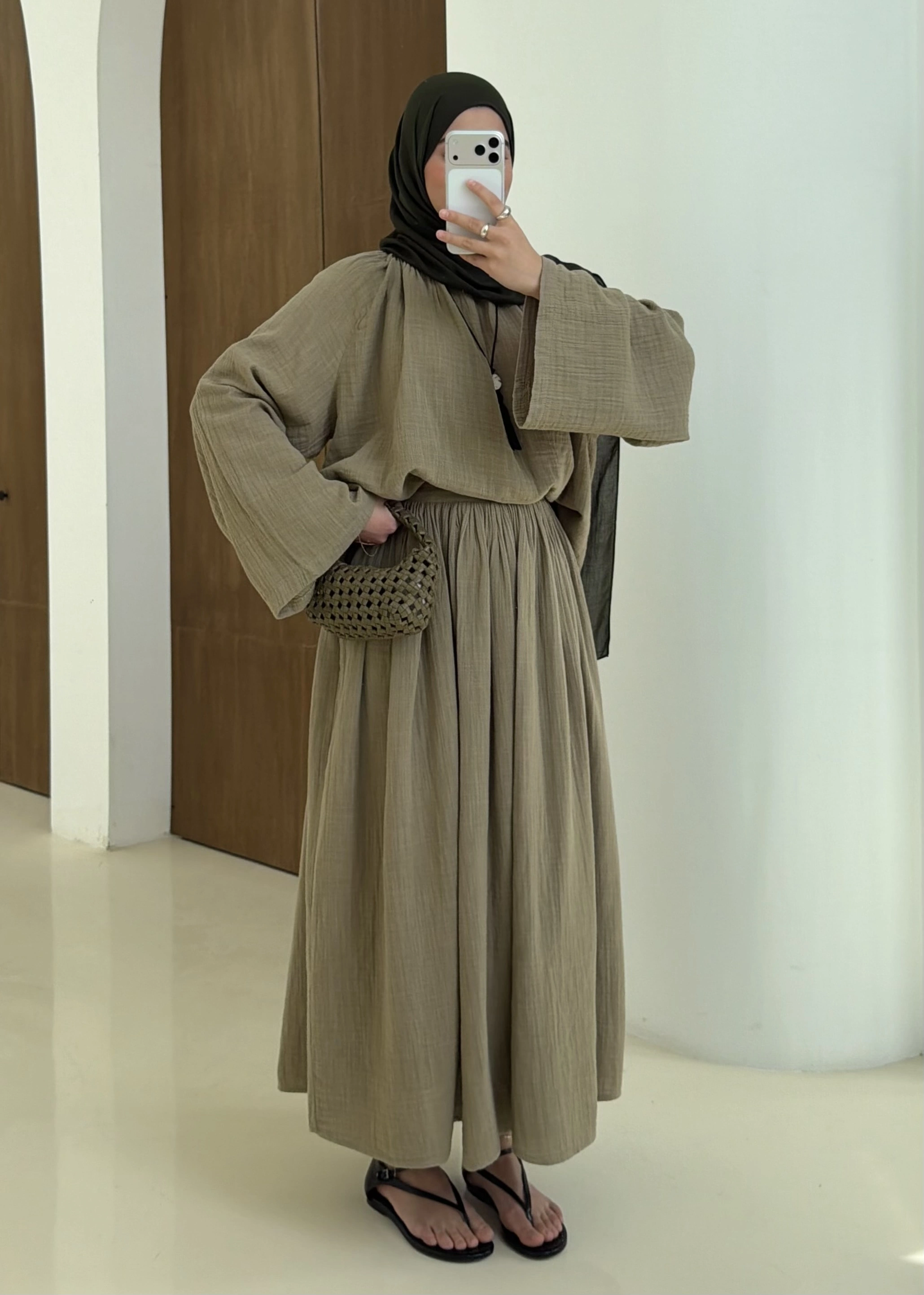 MÜSLİN İKİLİ TAKIM küf