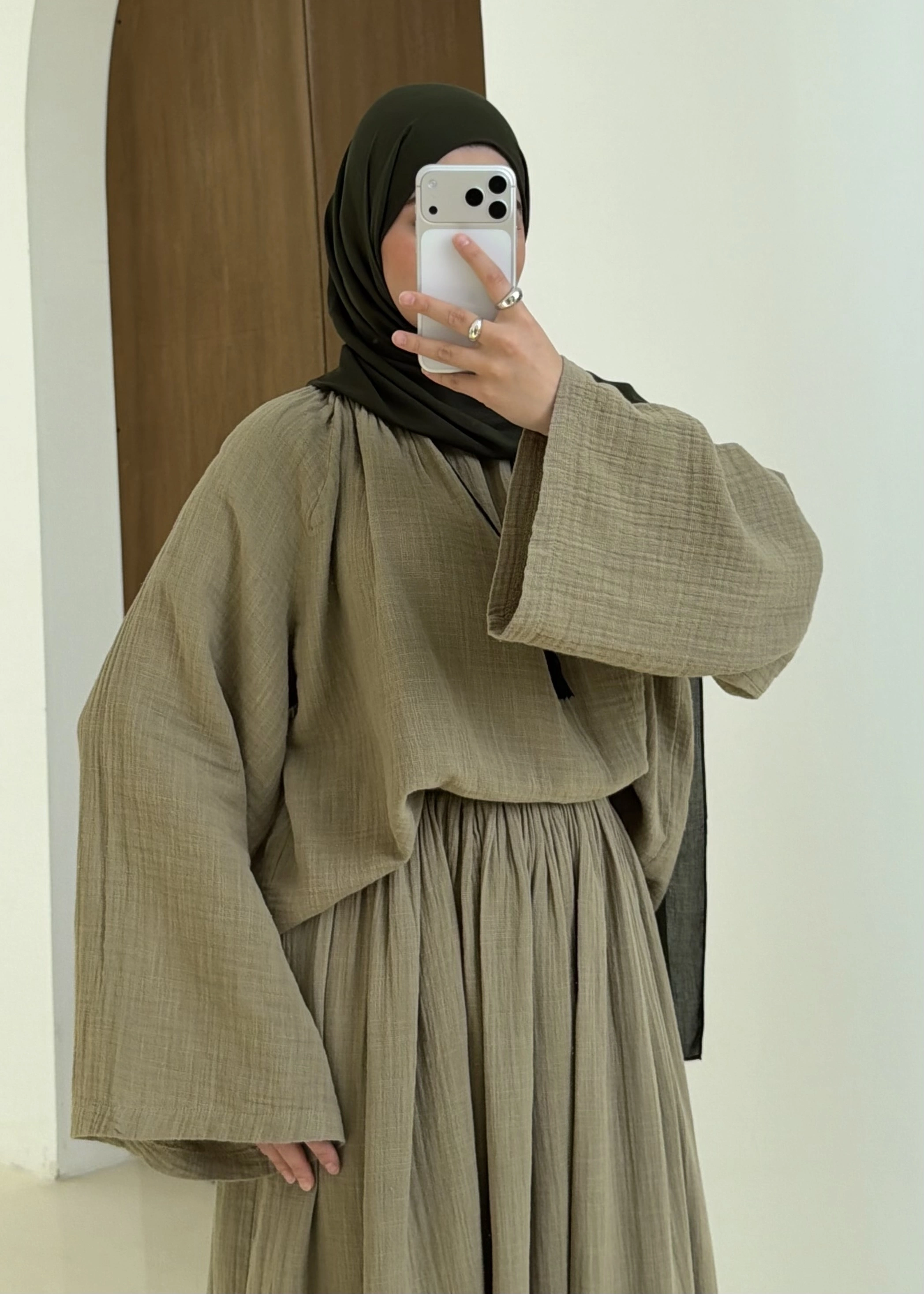 MÜSLİN İKİLİ TAKIM küf