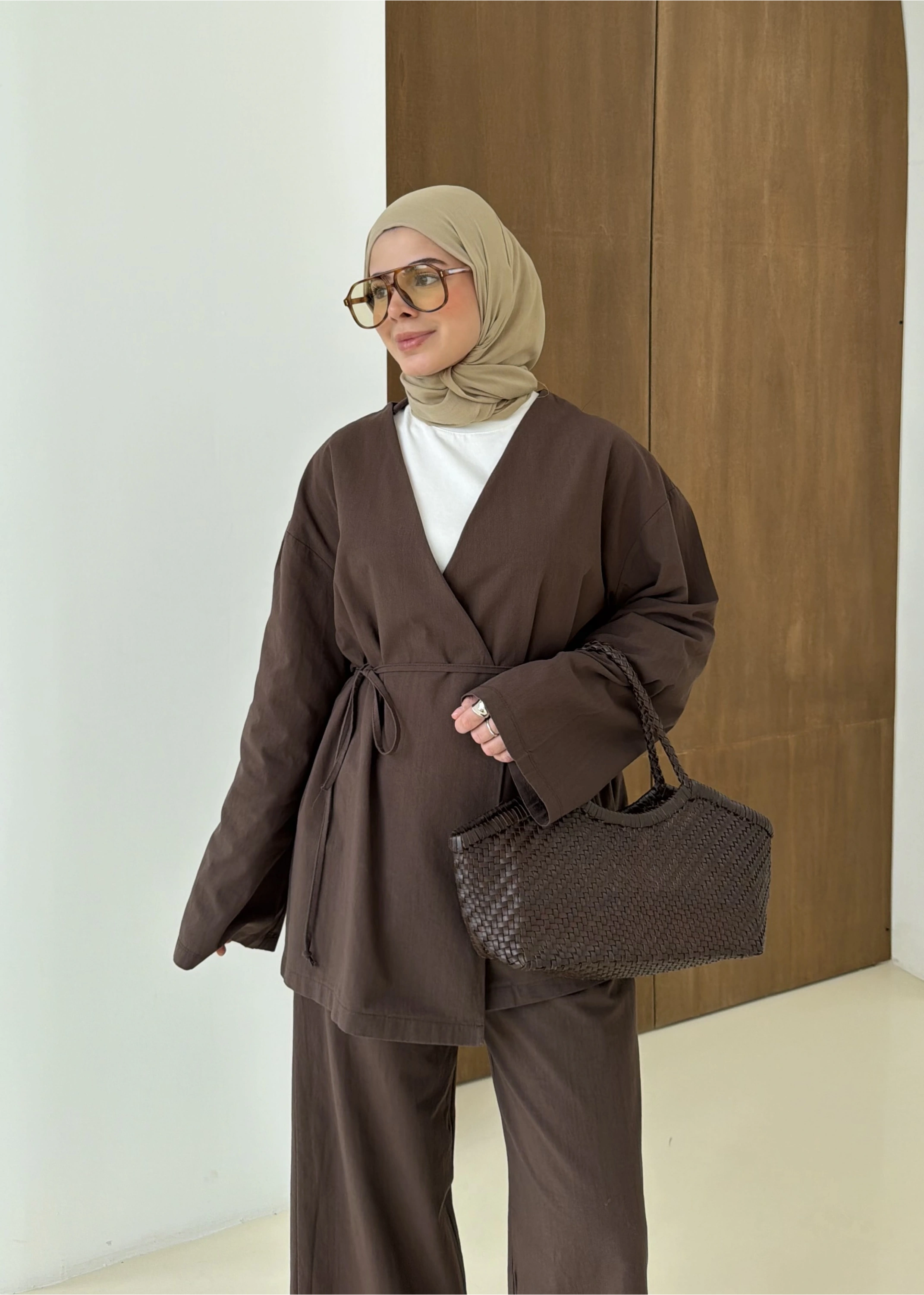 8968 KİMONO KETEN TAKIM