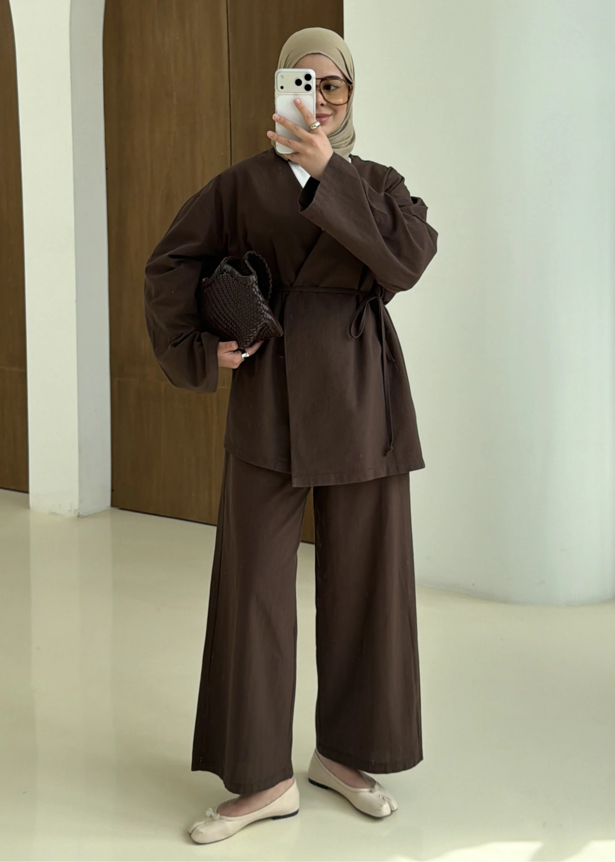 8968 KİMONO KETEN TAKIM