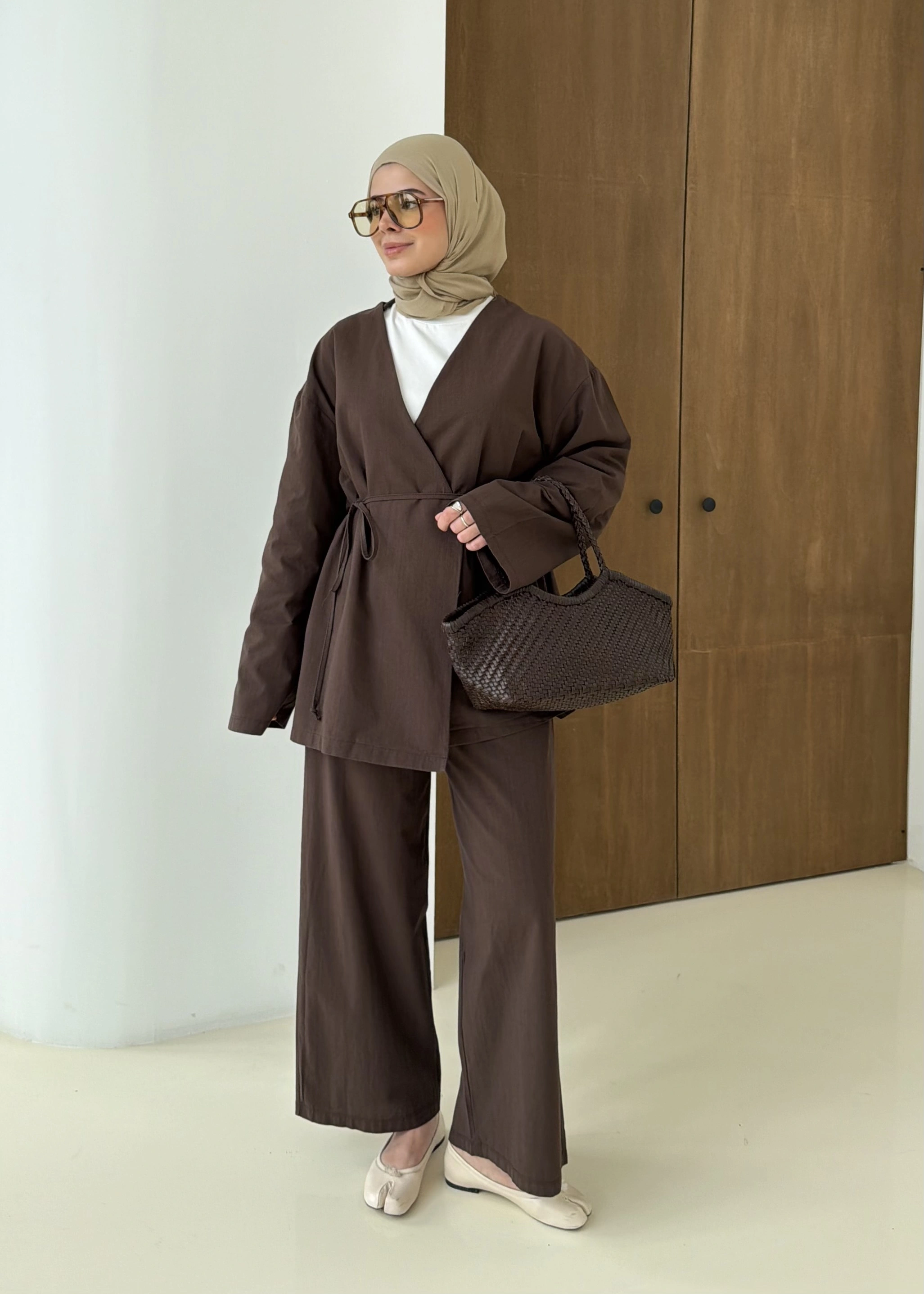 8968 KİMONO KETEN TAKIM