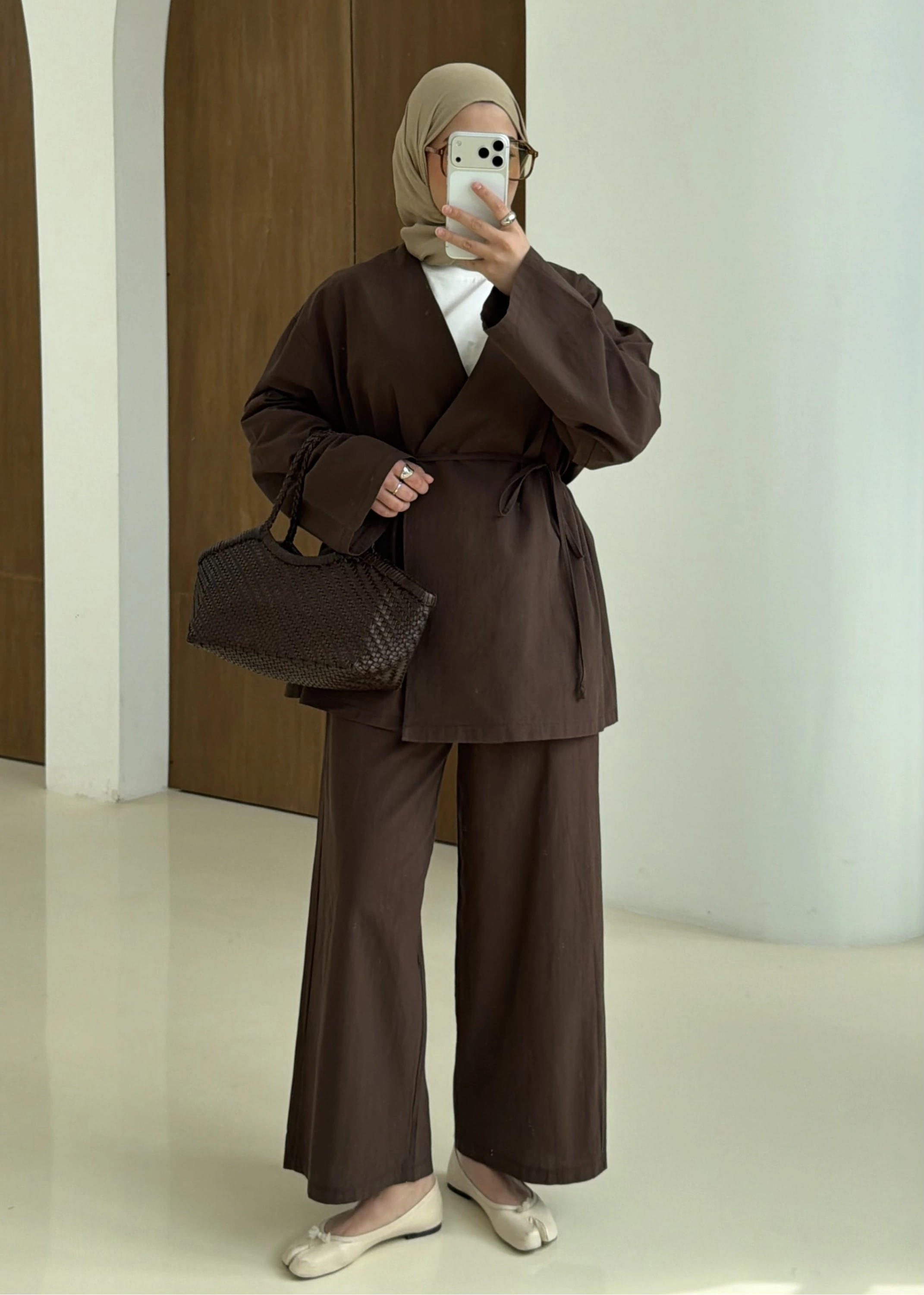 8968 KİMONO KETEN TAKIM