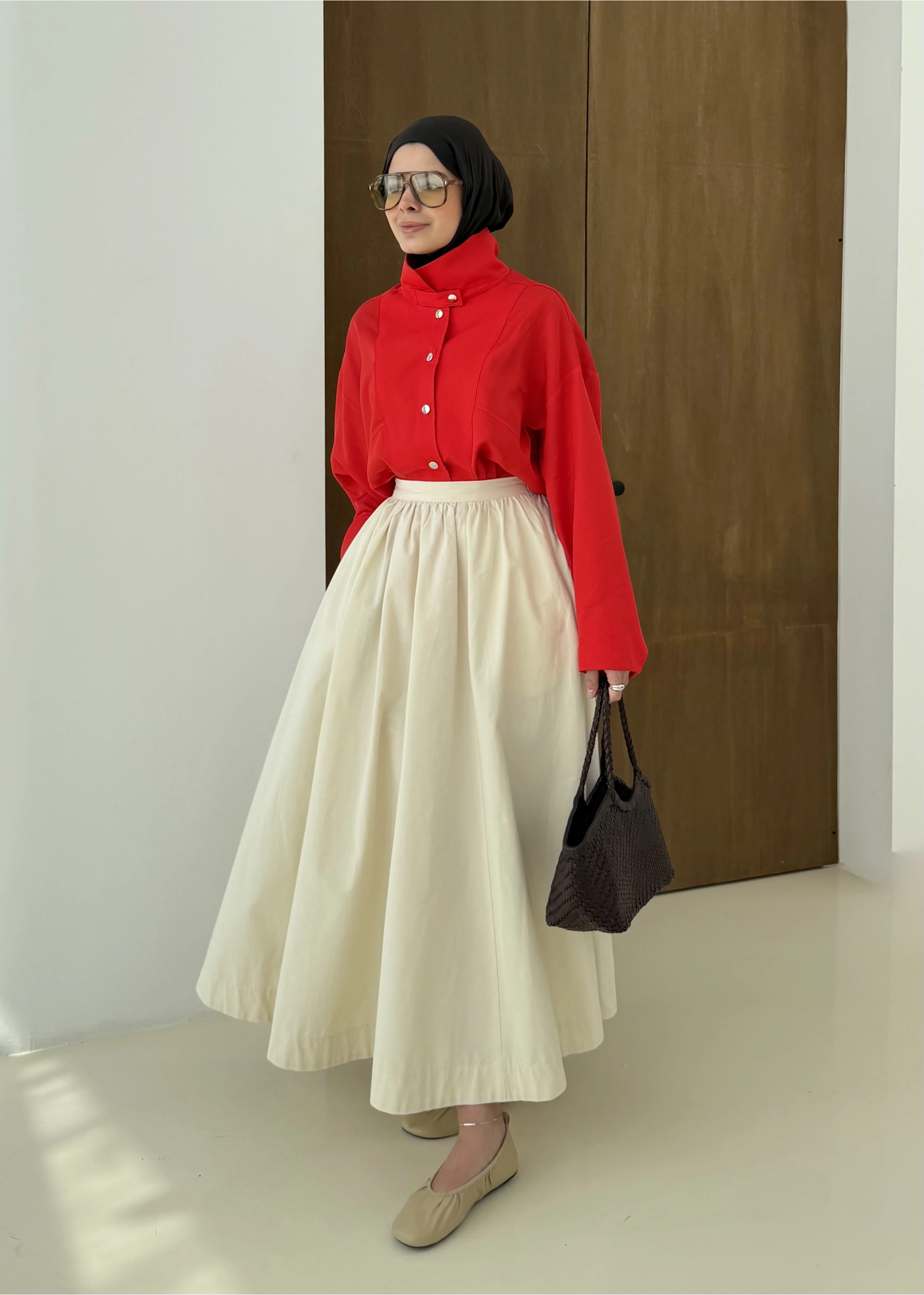 VOLÜMLÜ VANİLYA ETEK