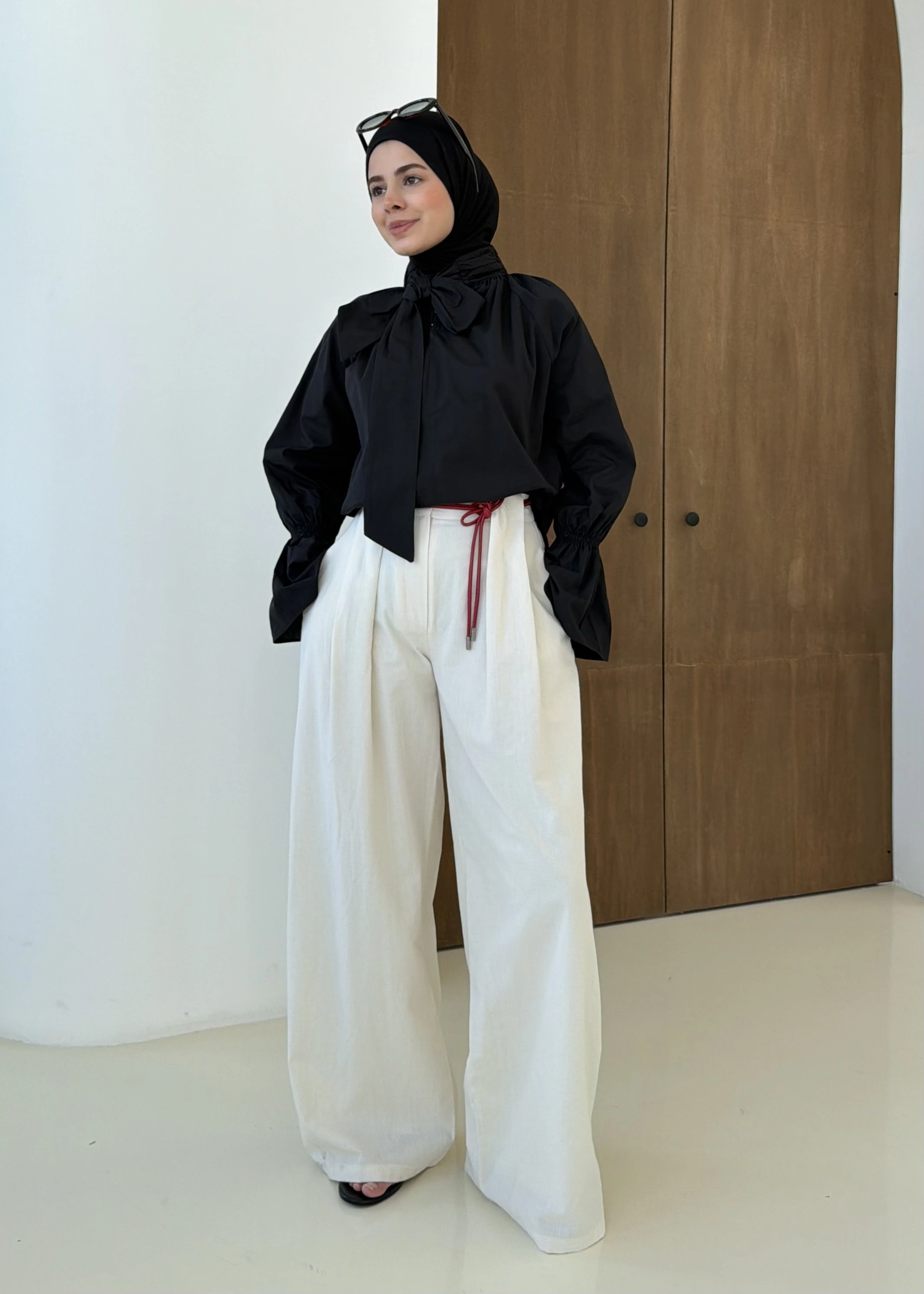 FİYONK GÖMLEK SİYAH