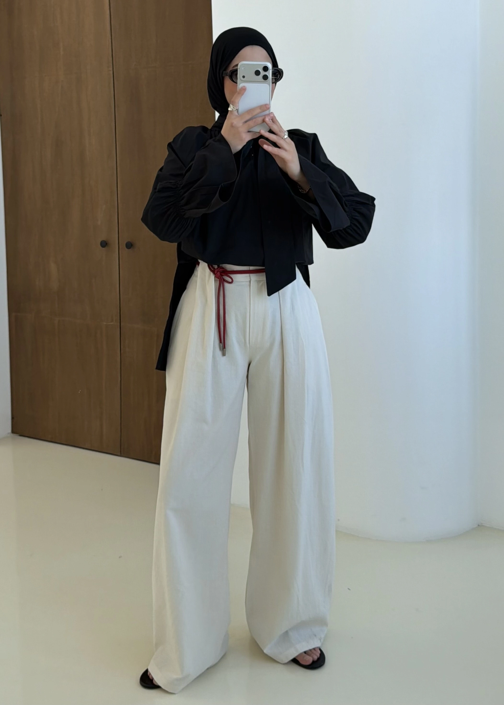 FİYONK GÖMLEK SİYAH