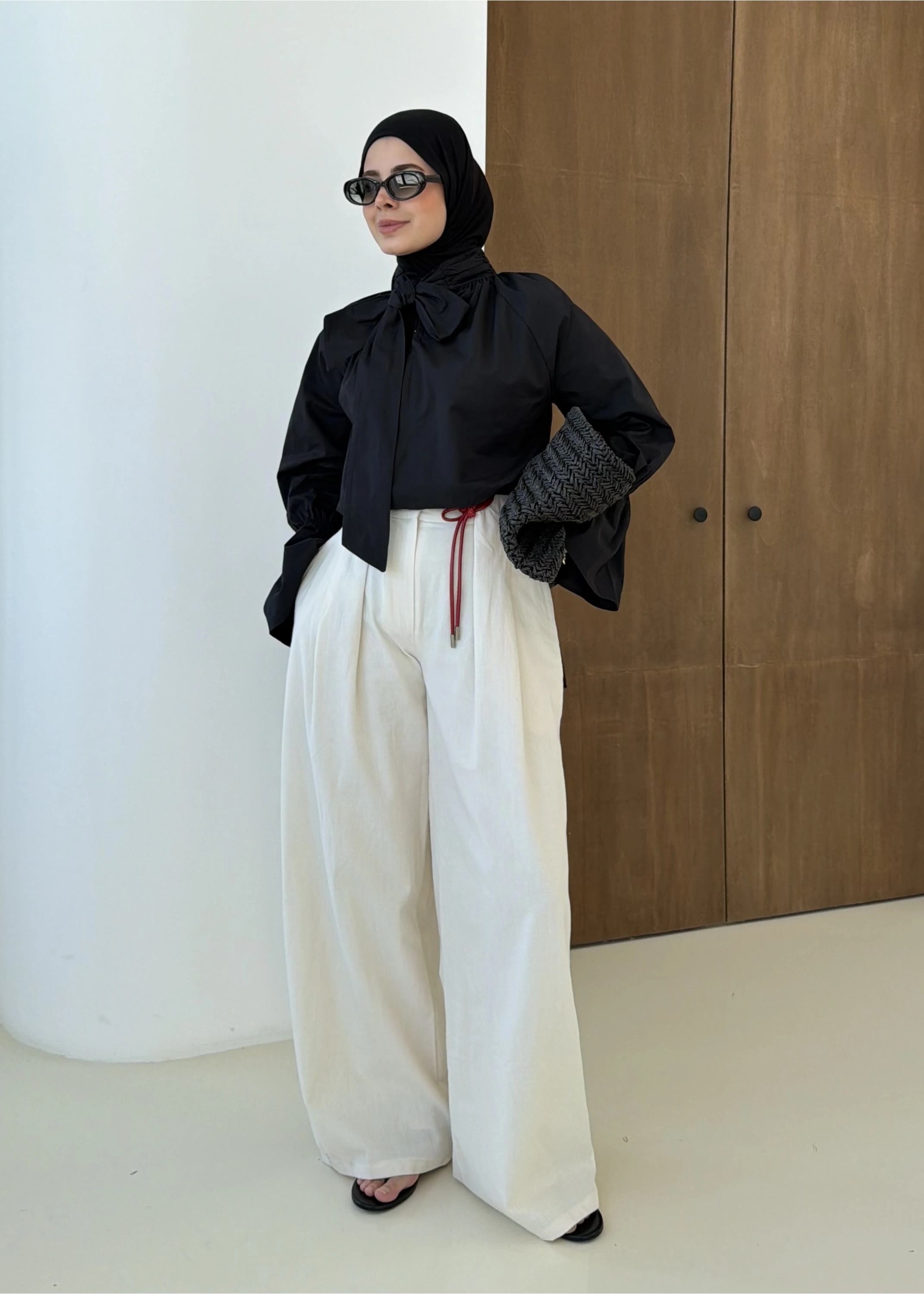 FİYONK GÖMLEK SİYAH