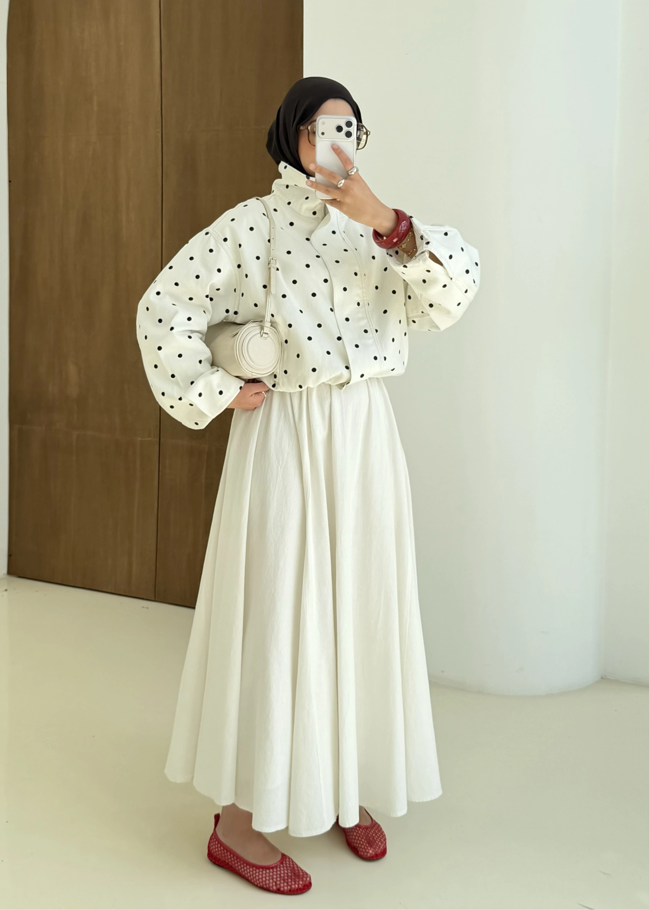 SİYAH PUANTİYE GABARDİN CEKET