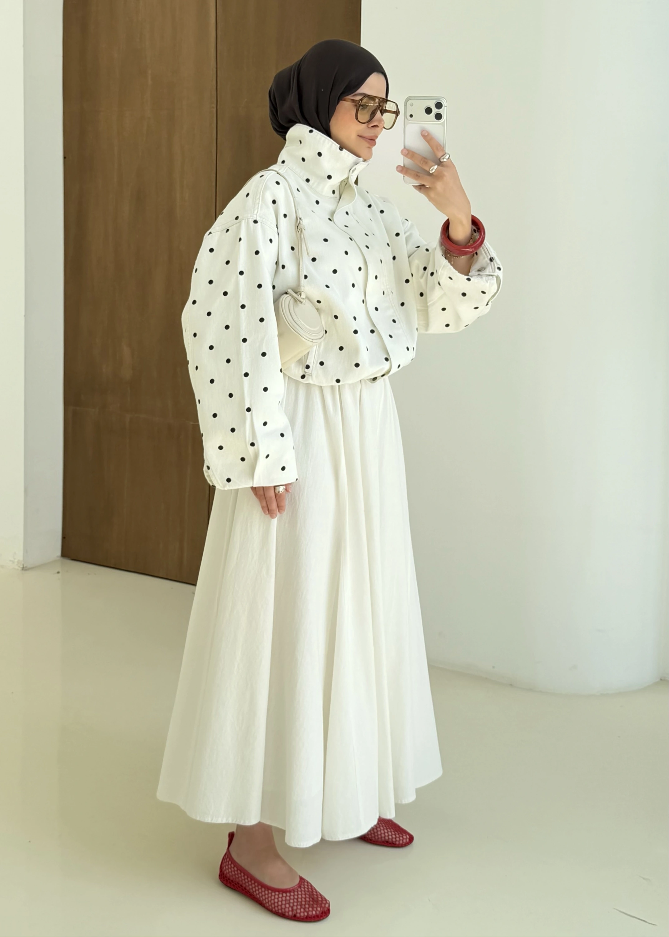 SİYAH PUANTİYE GABARDİN CEKET