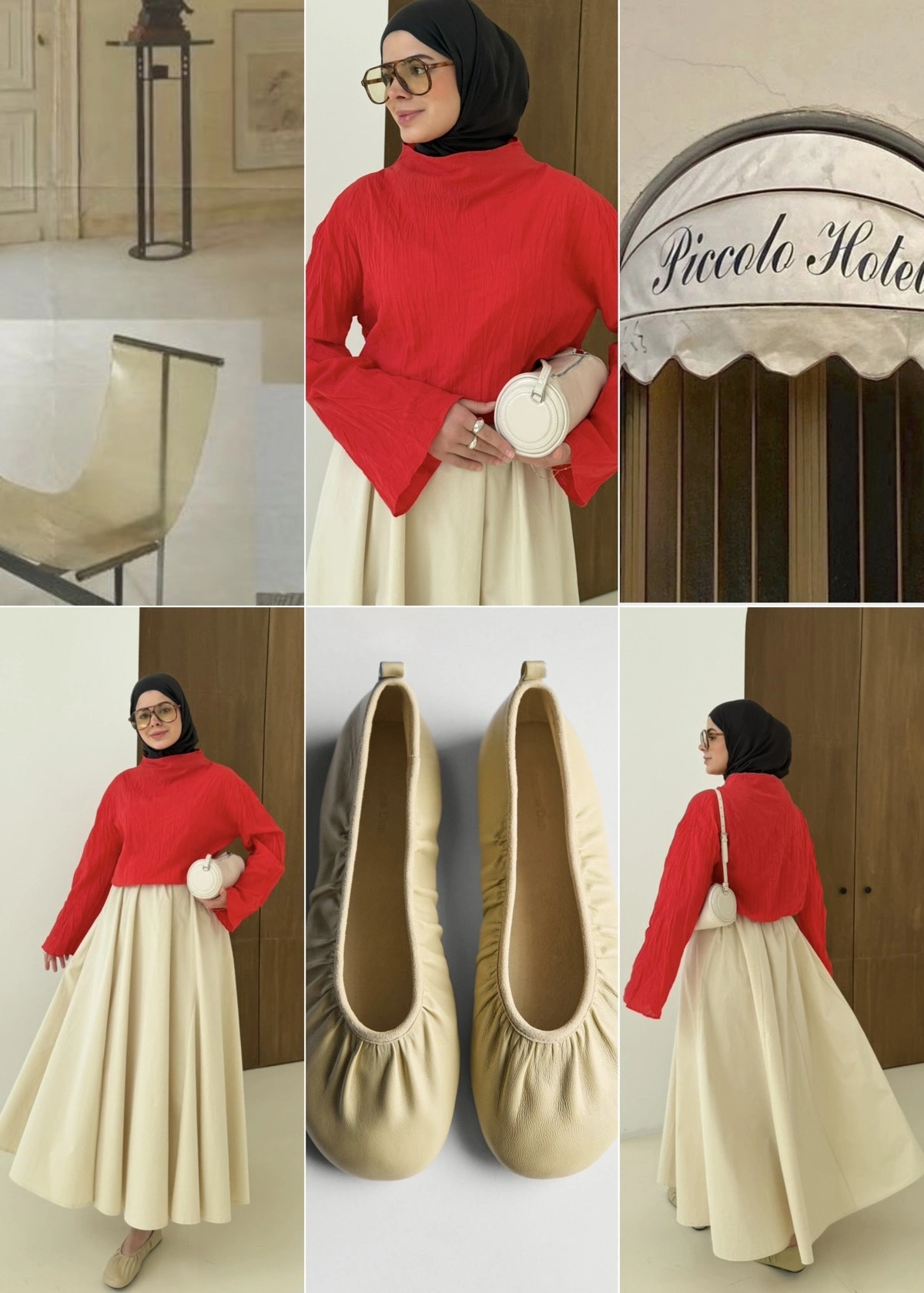 DİK YAKA VUAL GÖMLEK kırmızı