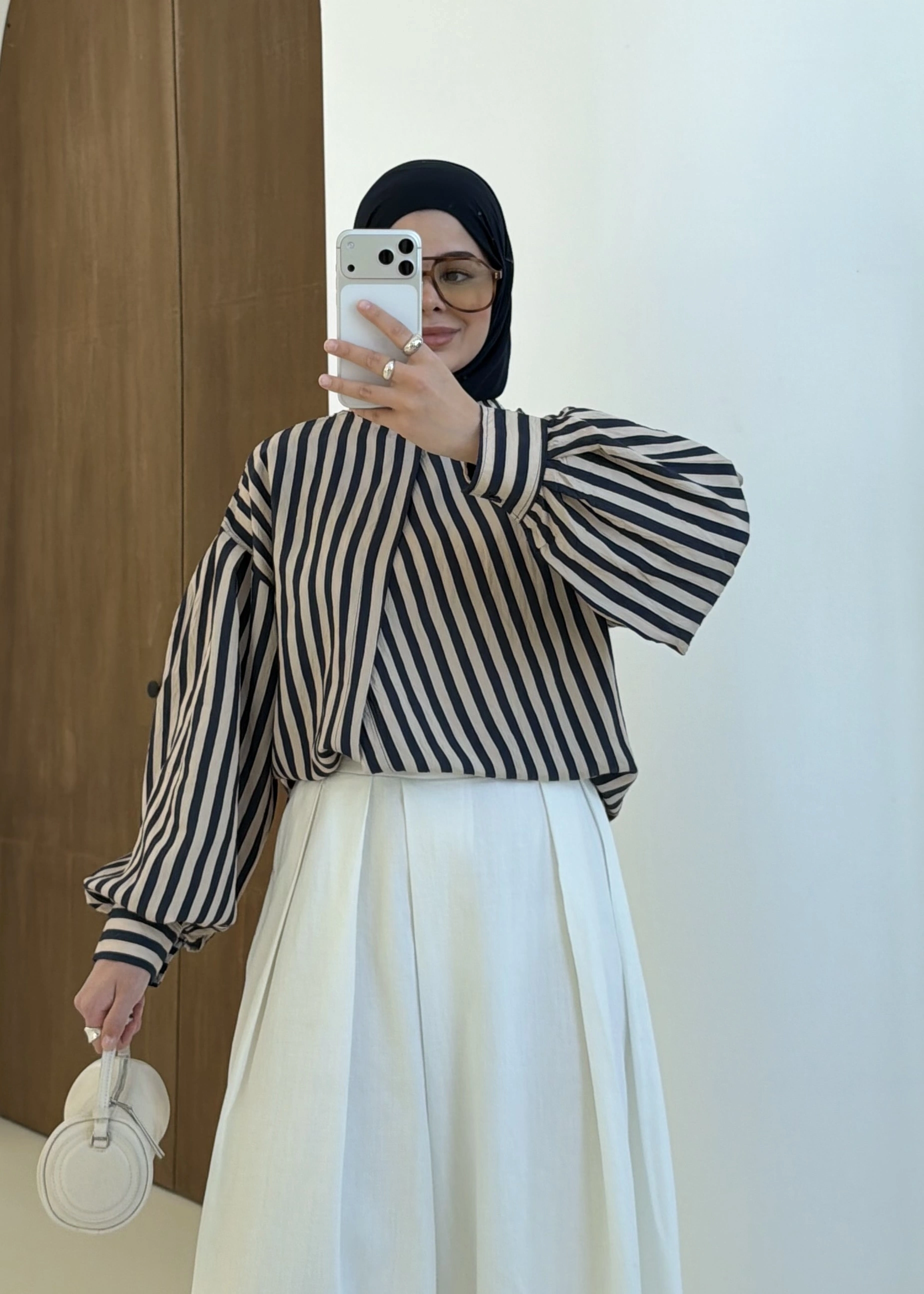 2022 ÇİZGİLİ GÖMLEK LACİVERT