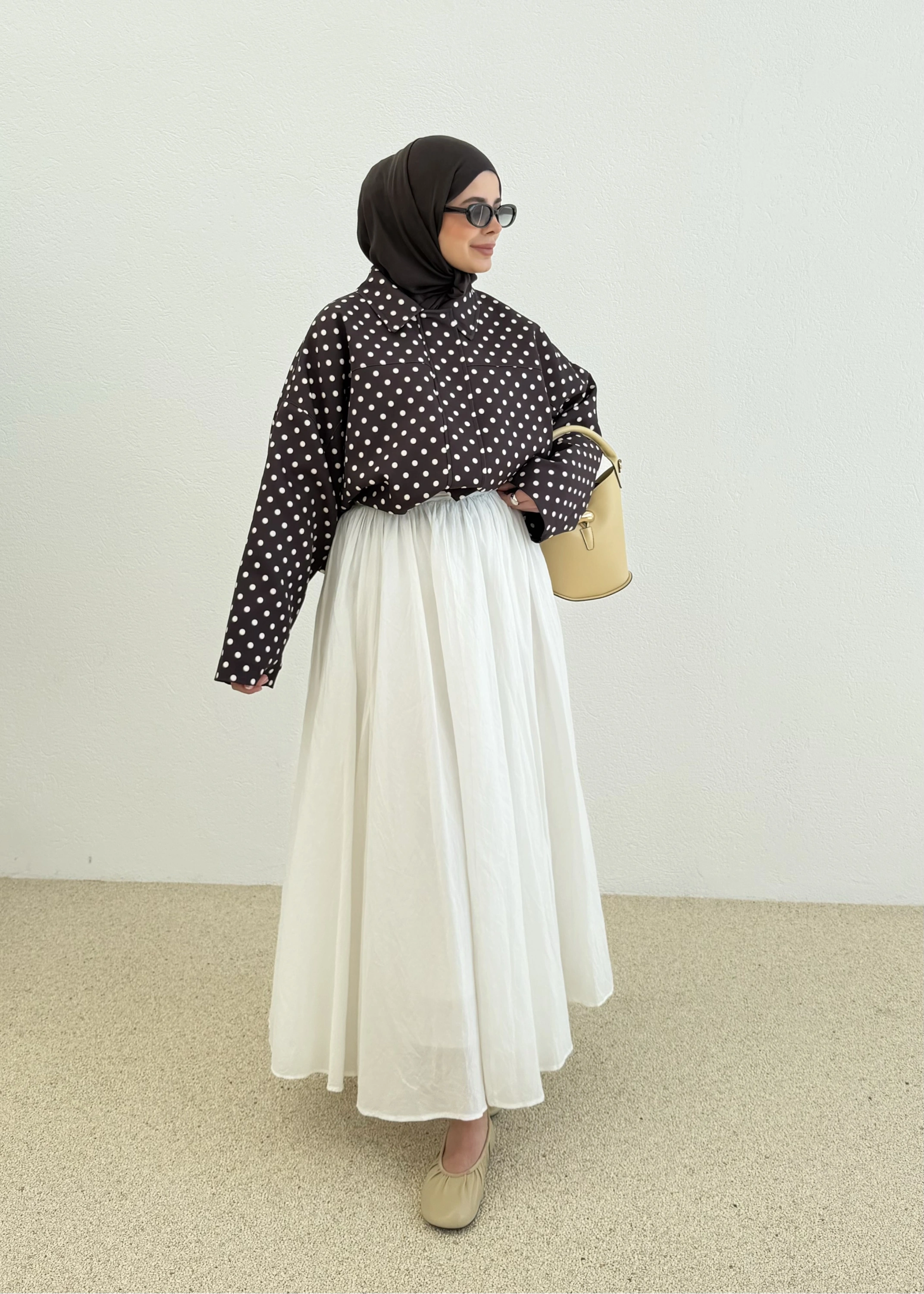 FERMAURLI PUANTİYE BOMBER KAHVERENGİ