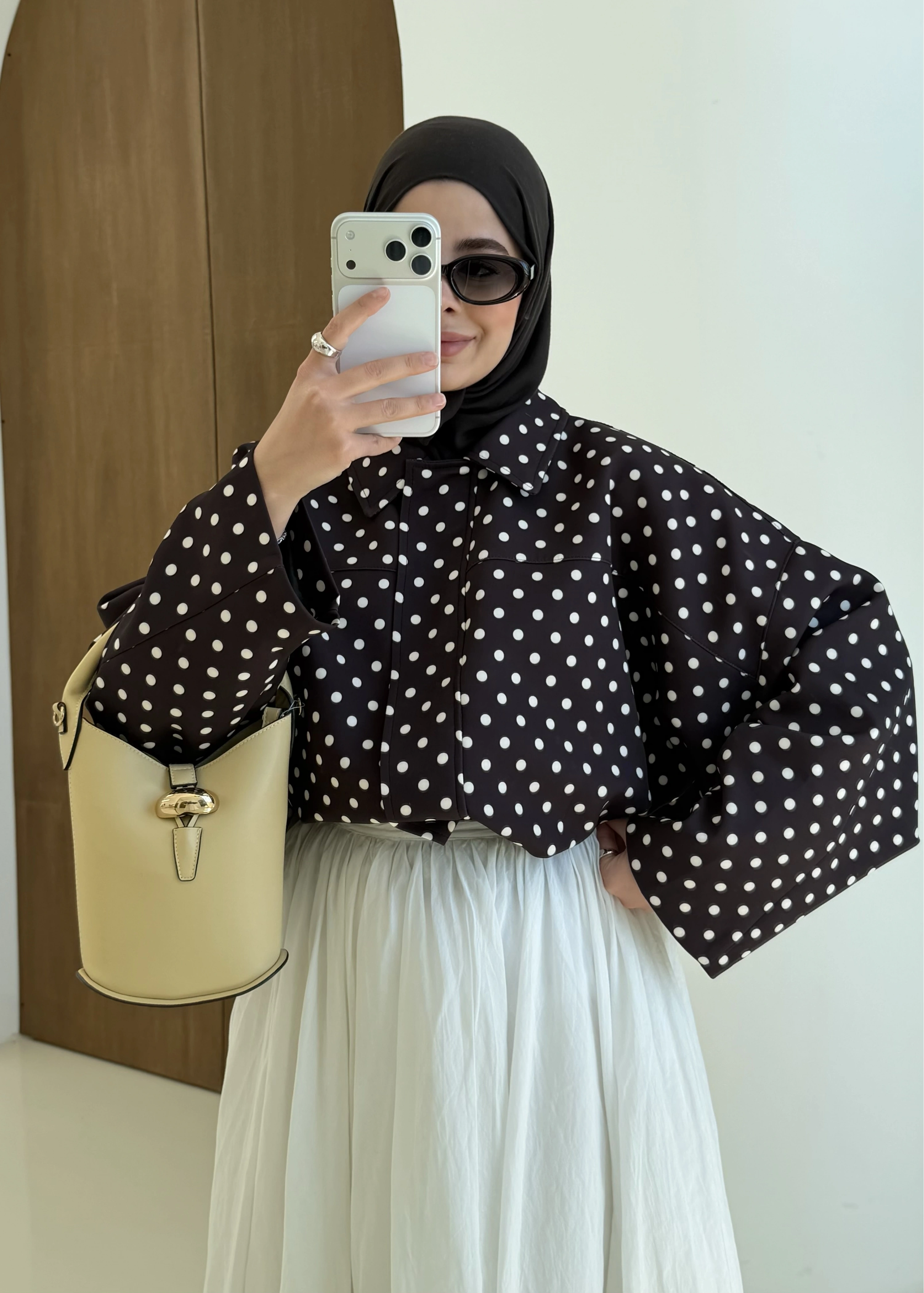 FERMAURLI PUANTİYE BOMBER KAHVERENGİ