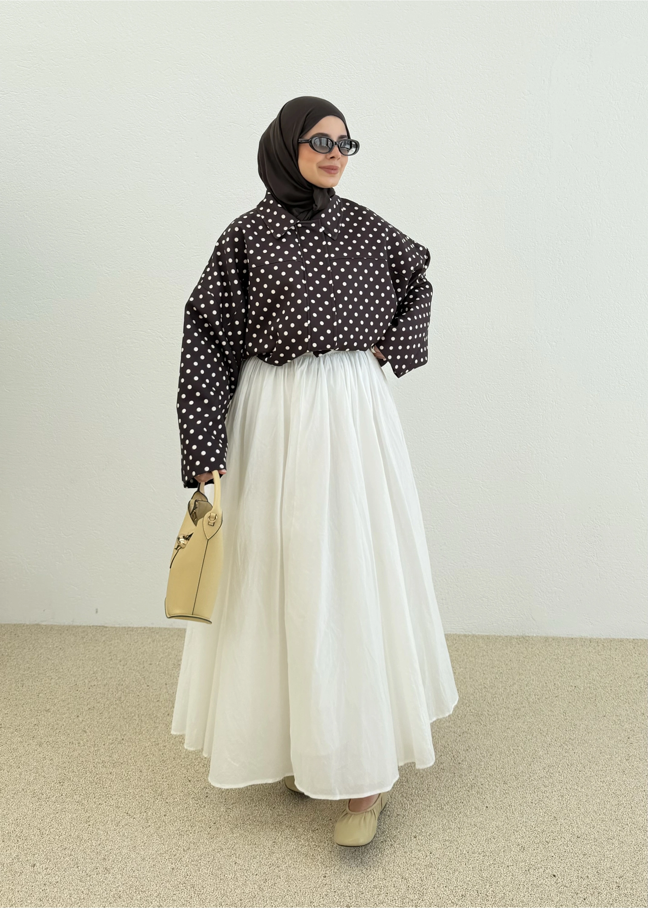 FERMAURLI PUANTİYE BOMBER KAHVERENGİ