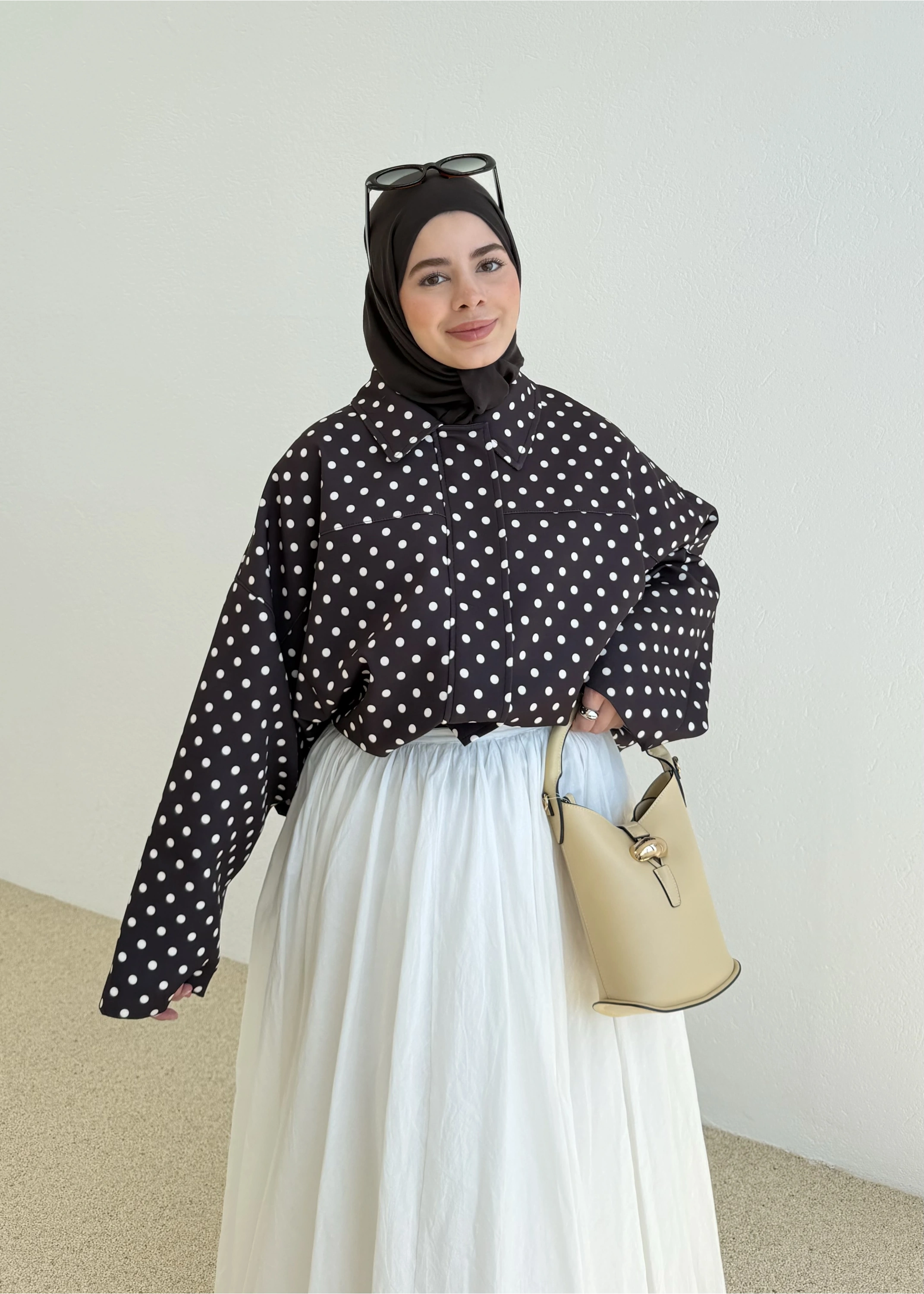 FERMAURLI PUANTİYE BOMBER KAHVERENGİ