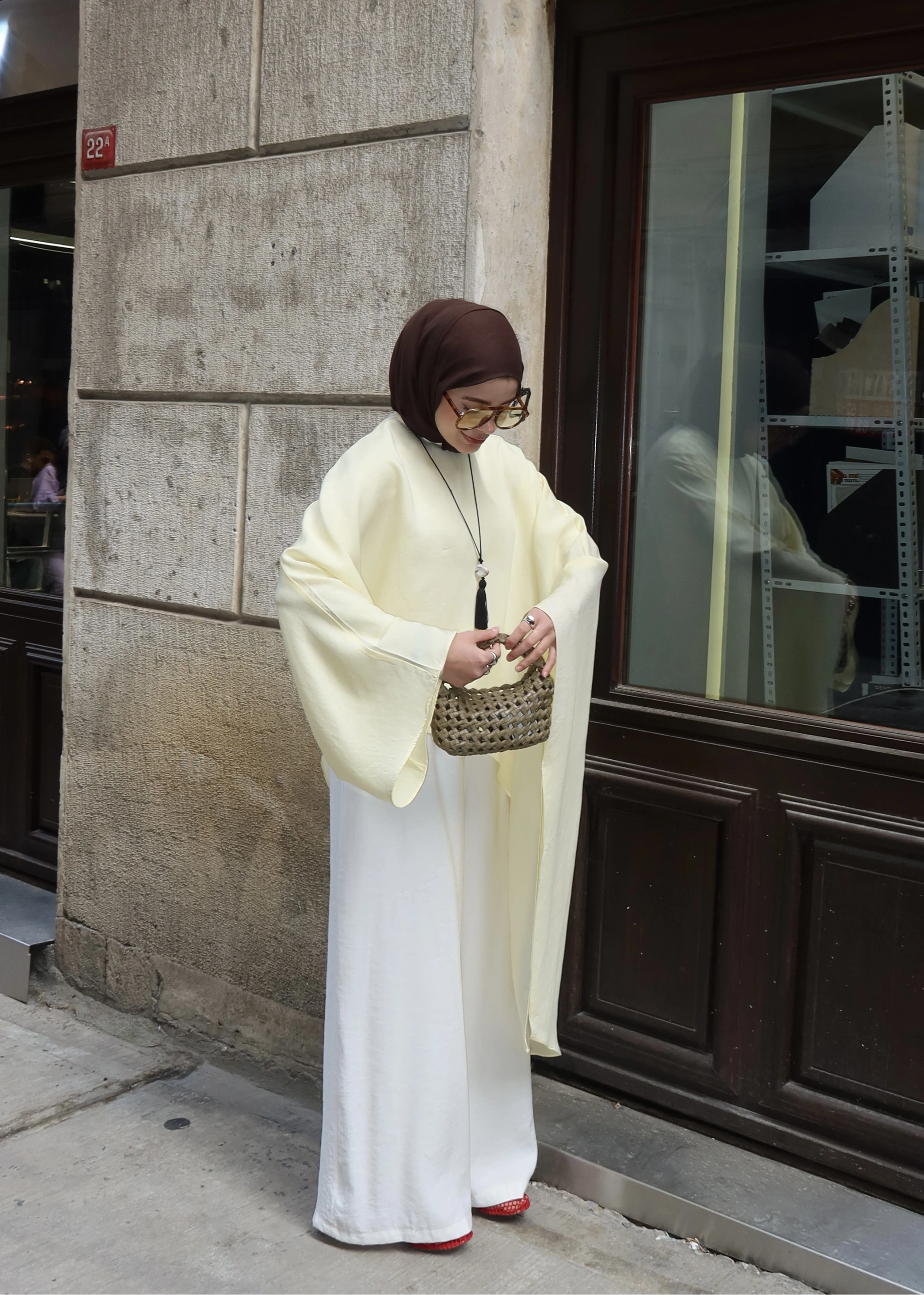 7147 ARABİK ASİMETRİK ÜST sarı